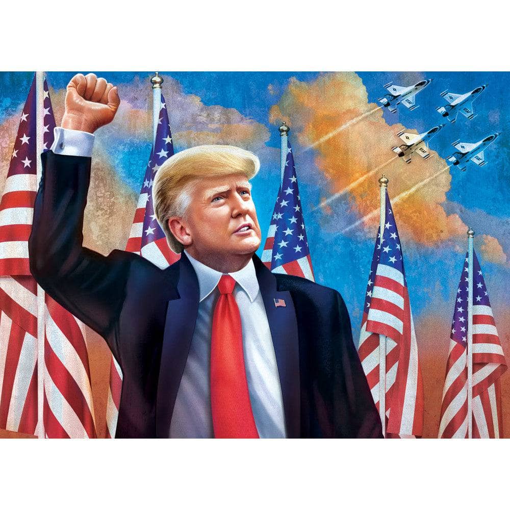 Celebrate America - Donald Trump 1000 Piece Jigsaw Puzzle - Image 2