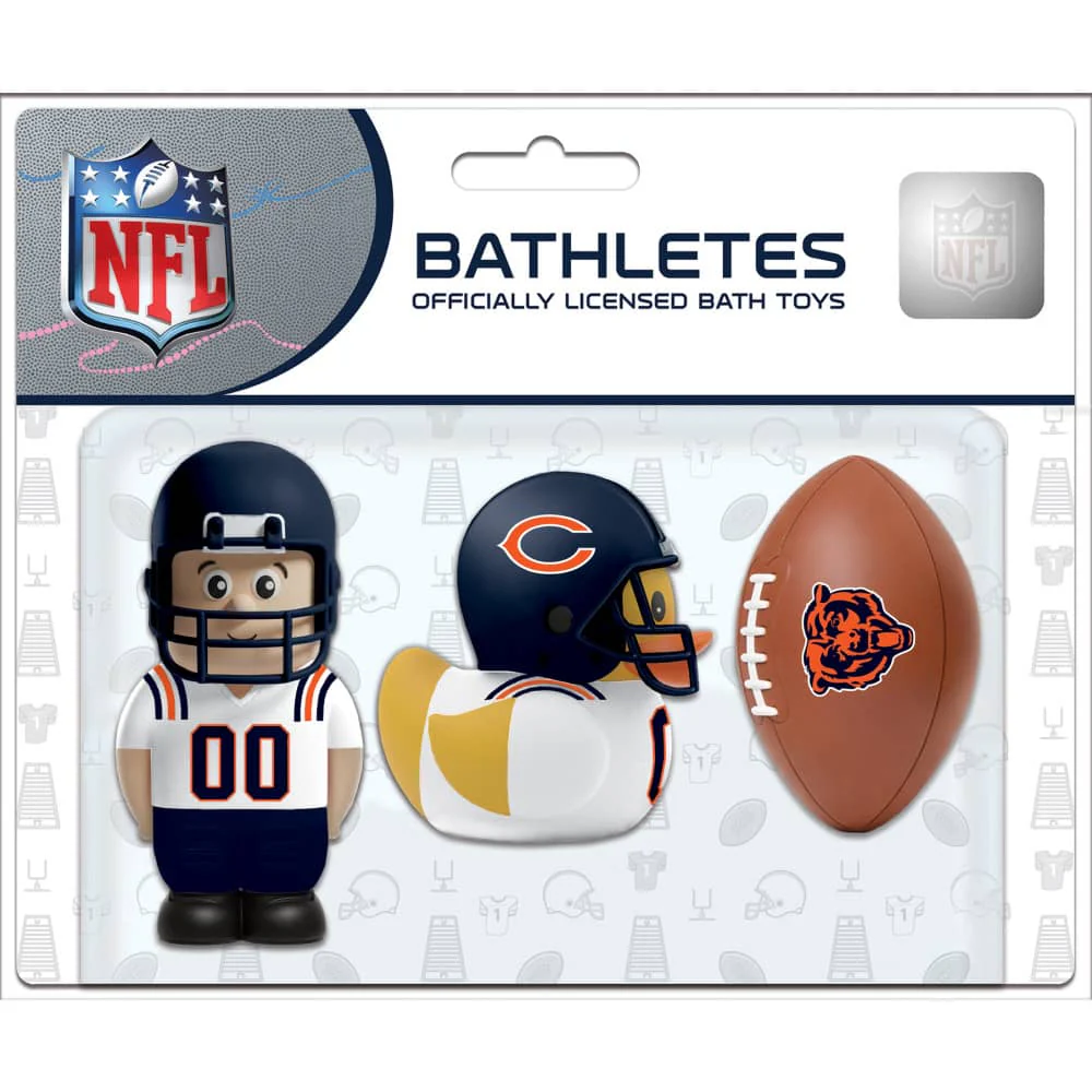 Bathletes - Chicago Bears NFL Bath Toys