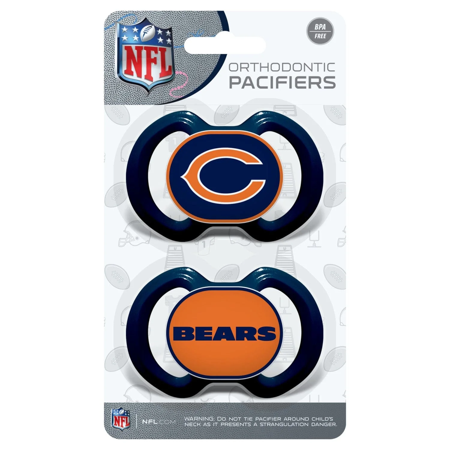 Chicago Bears - Pacifier 2-Pack - Image 2
