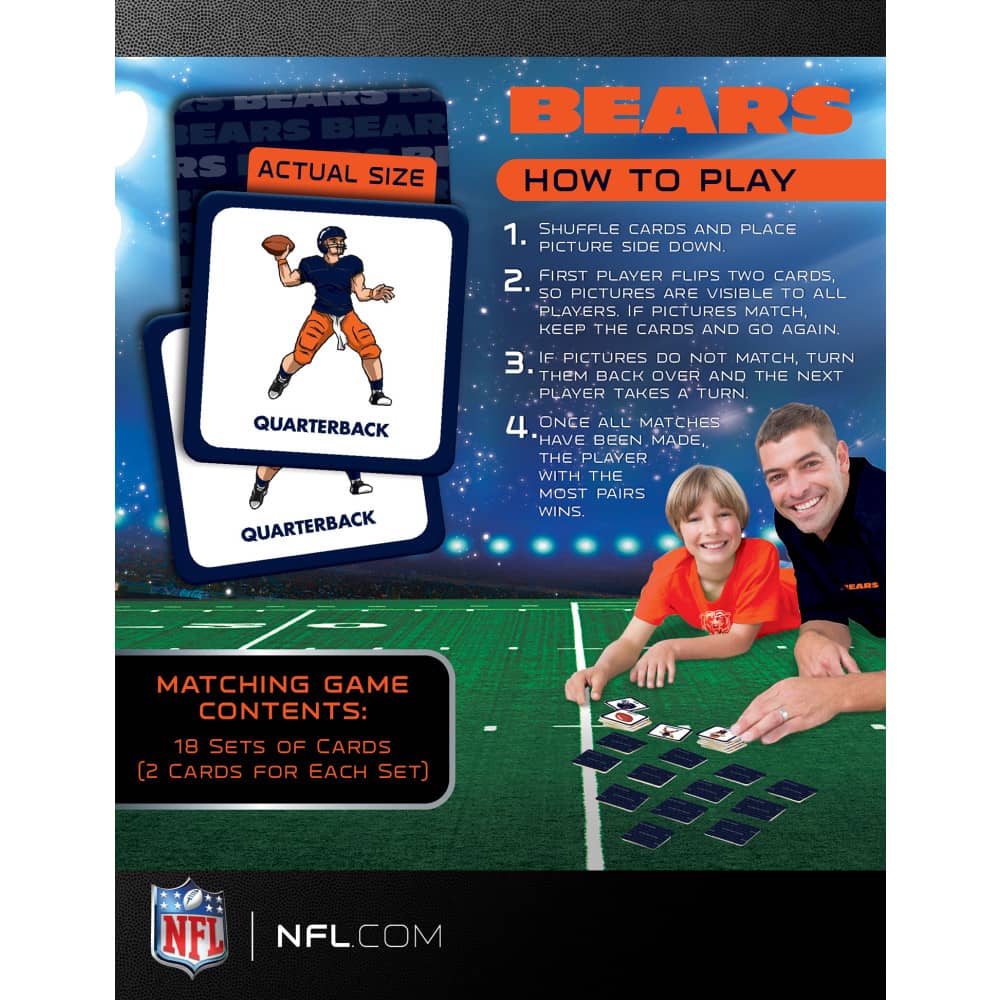 Chicago Bears Matching Game - Image 3