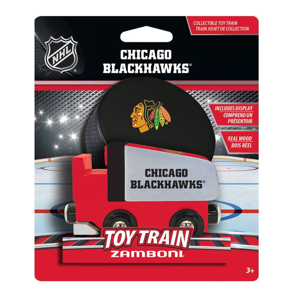 Chicago Blackhawks Toy Zamboni Train Engine - Image 2
