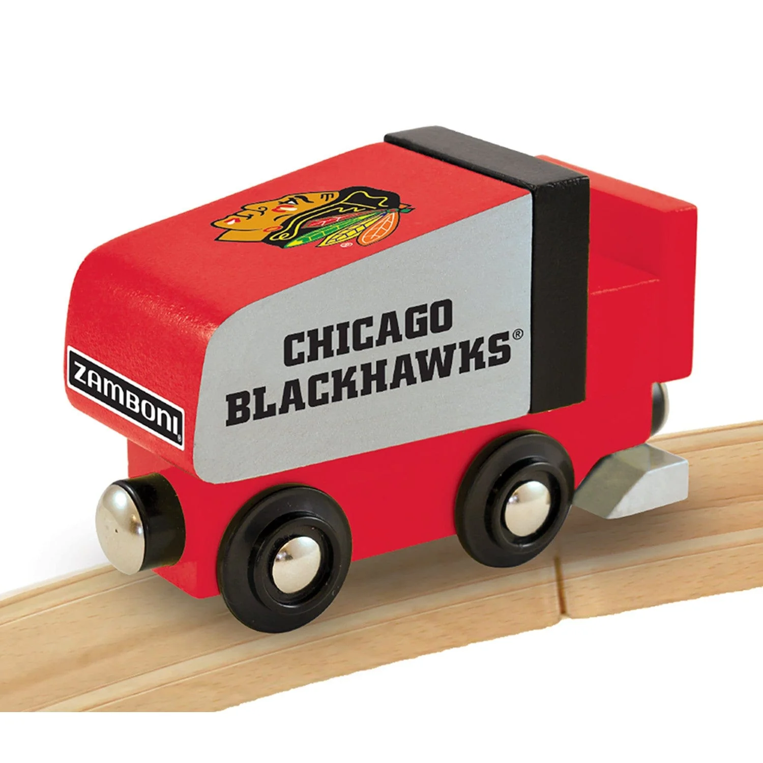 Chicago Blackhawks Toy Zamboni Train Engine - Image 5
