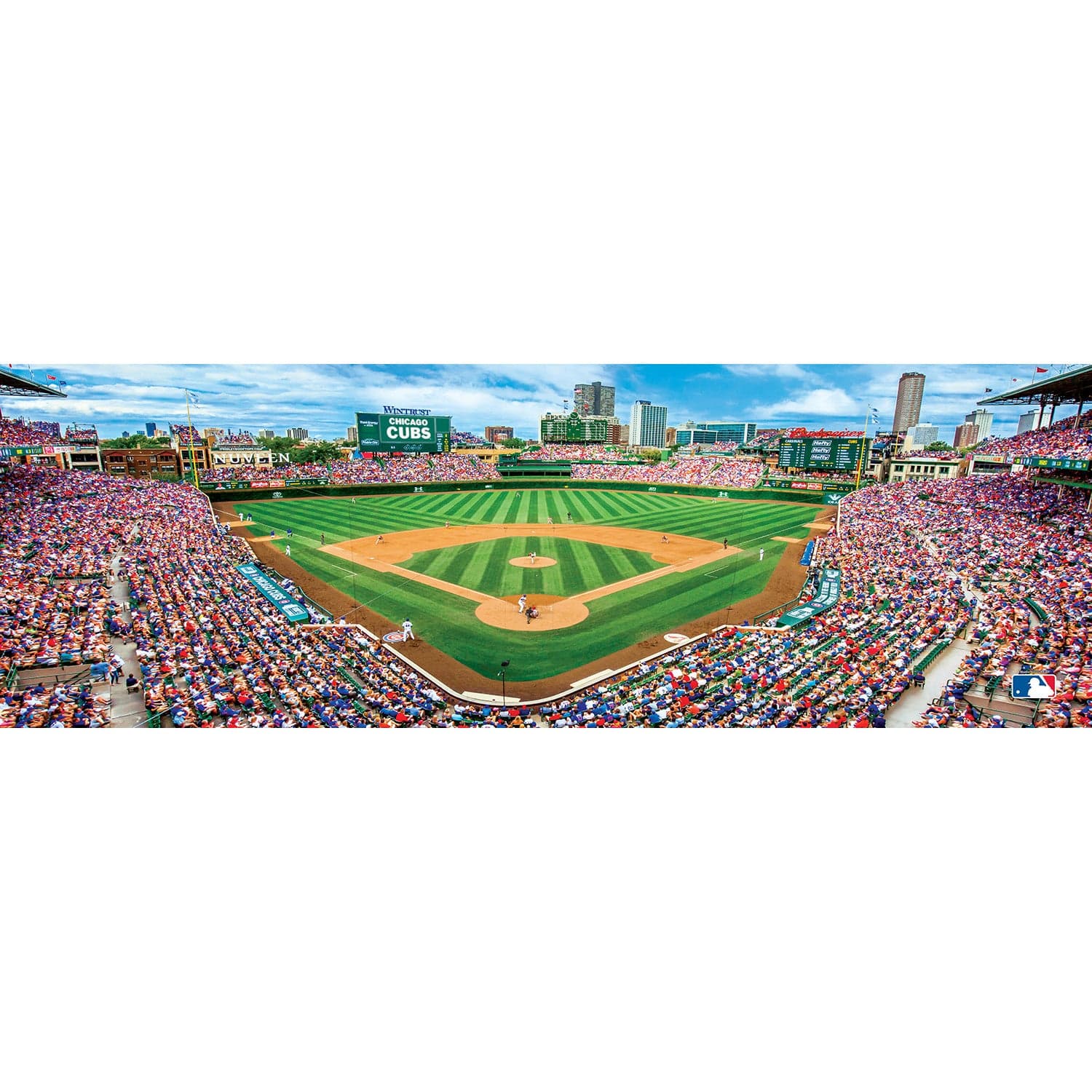 Chicago Cubs - 1000 Piece Panoramic Jigsaw Puzzle - Image 2