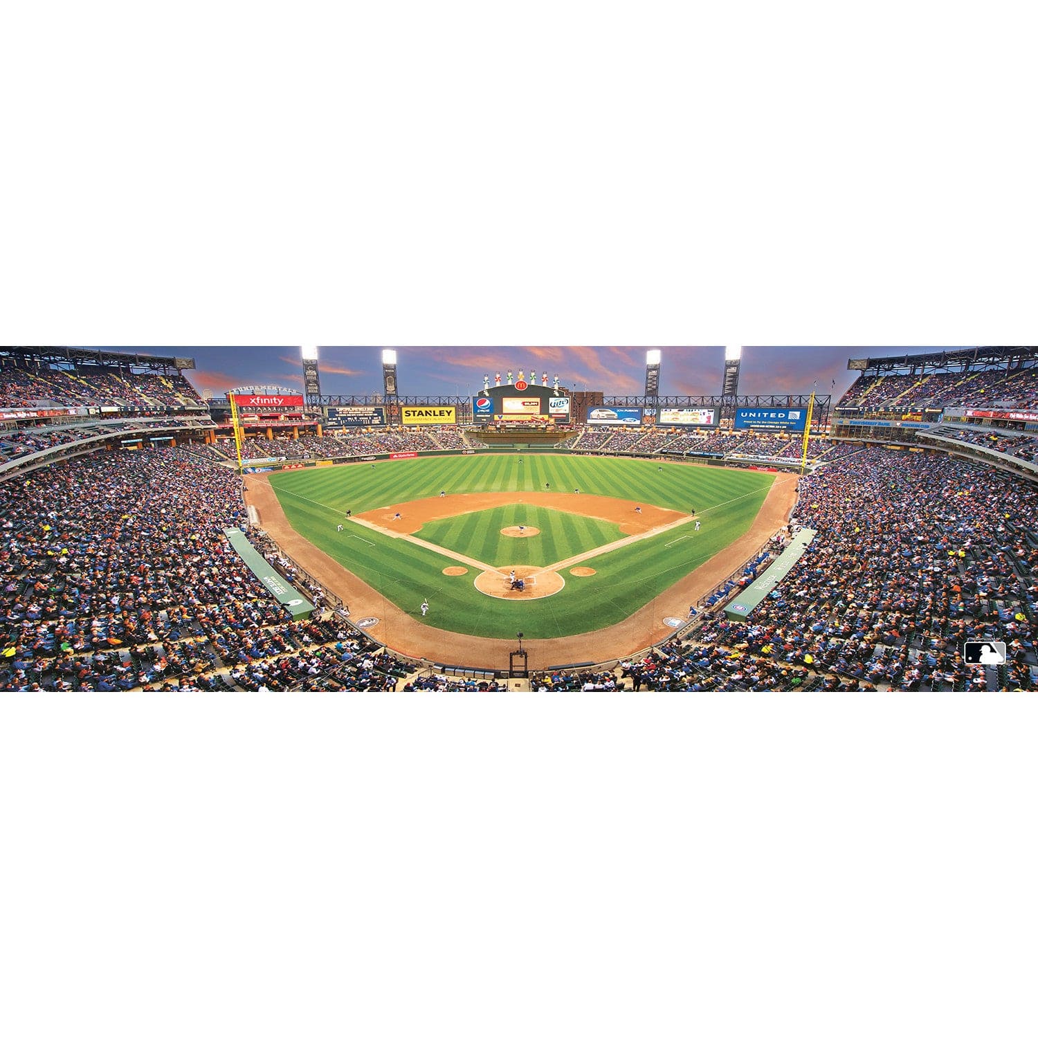 Chicago White Sox - 1000 Piece Panoramic Jigsaw Puzzle - Image 2