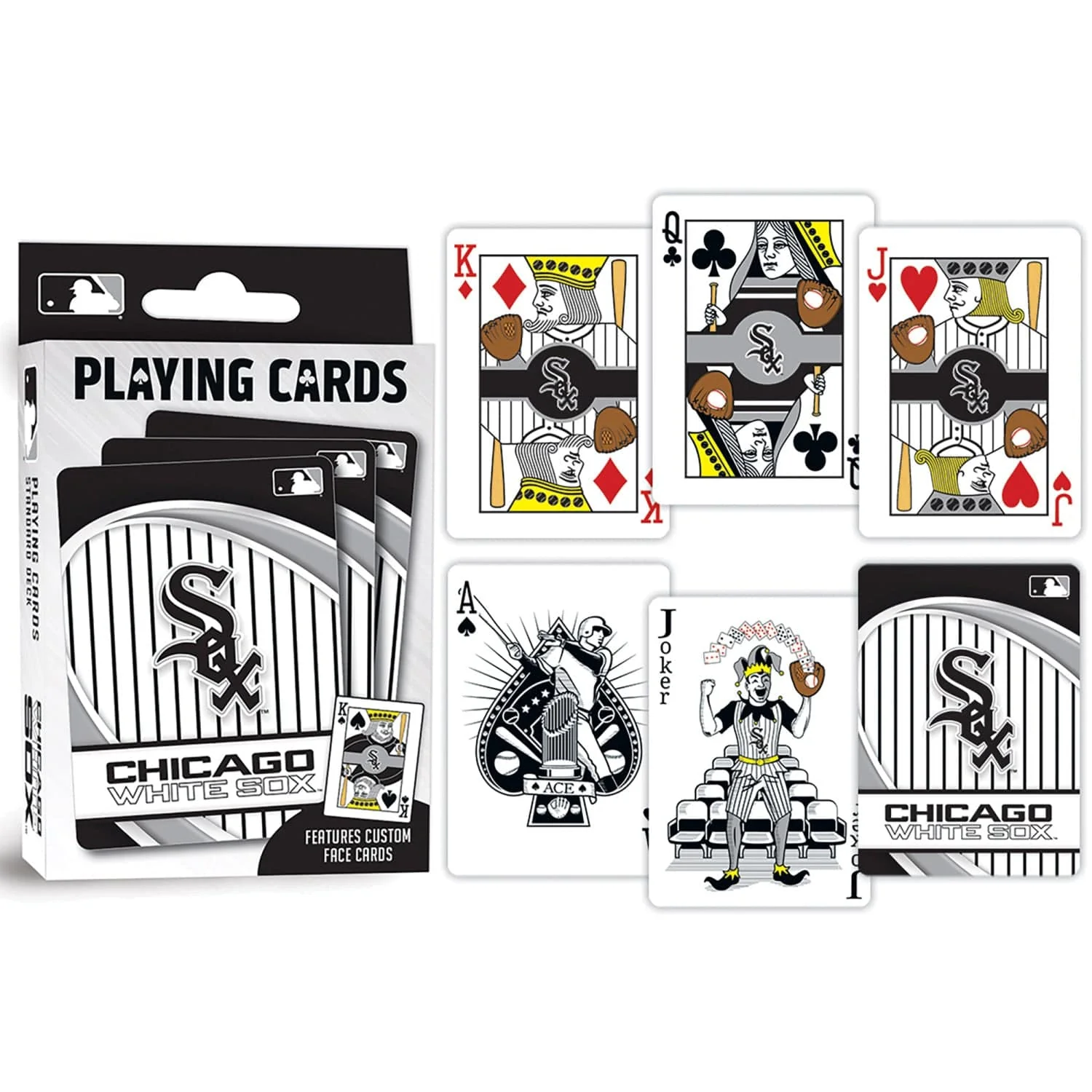 Chicago White Sox Playing Cards - 54 Card Deck - Image 3