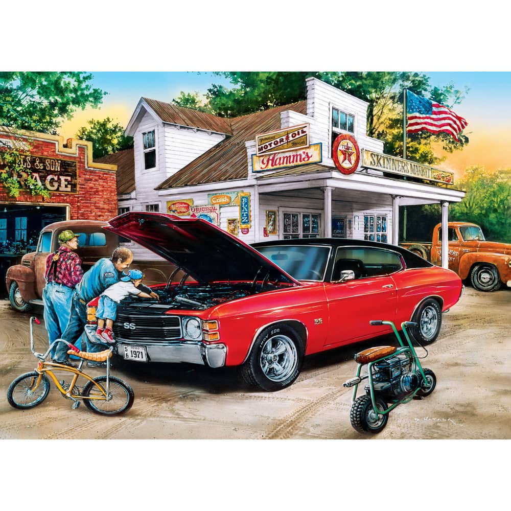 Childhood Dreams - Getting Dirty 1000 Piece Jigsaw Puzzle - Image 2