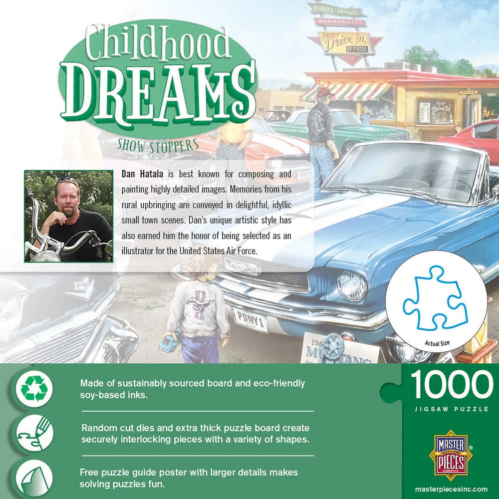 Childhood Dreams - Show Stoppers 1000 Piece Jigsaw Puzzle - Image 3