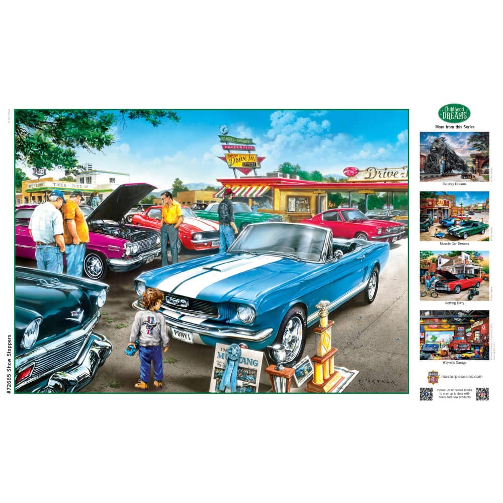 Childhood Dreams - Show Stoppers 1000 Piece Jigsaw Puzzle - Image 4