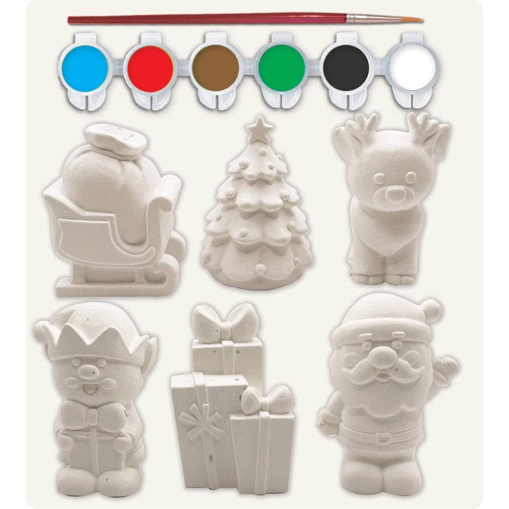 Christmas Time - Plaster Figurine Paint Set - Image 2