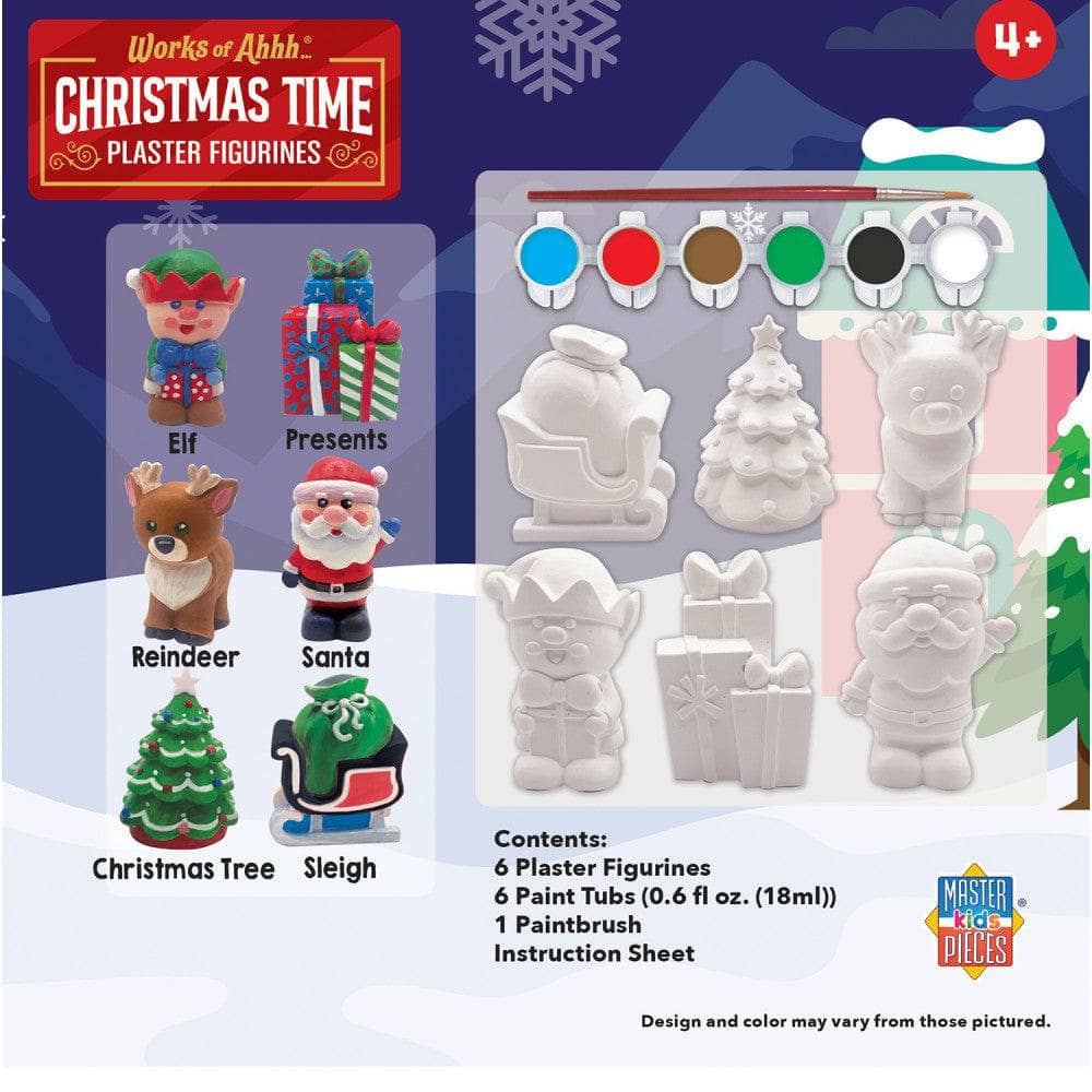 Christmas Time - Plaster Figurine Paint Set - Image 3