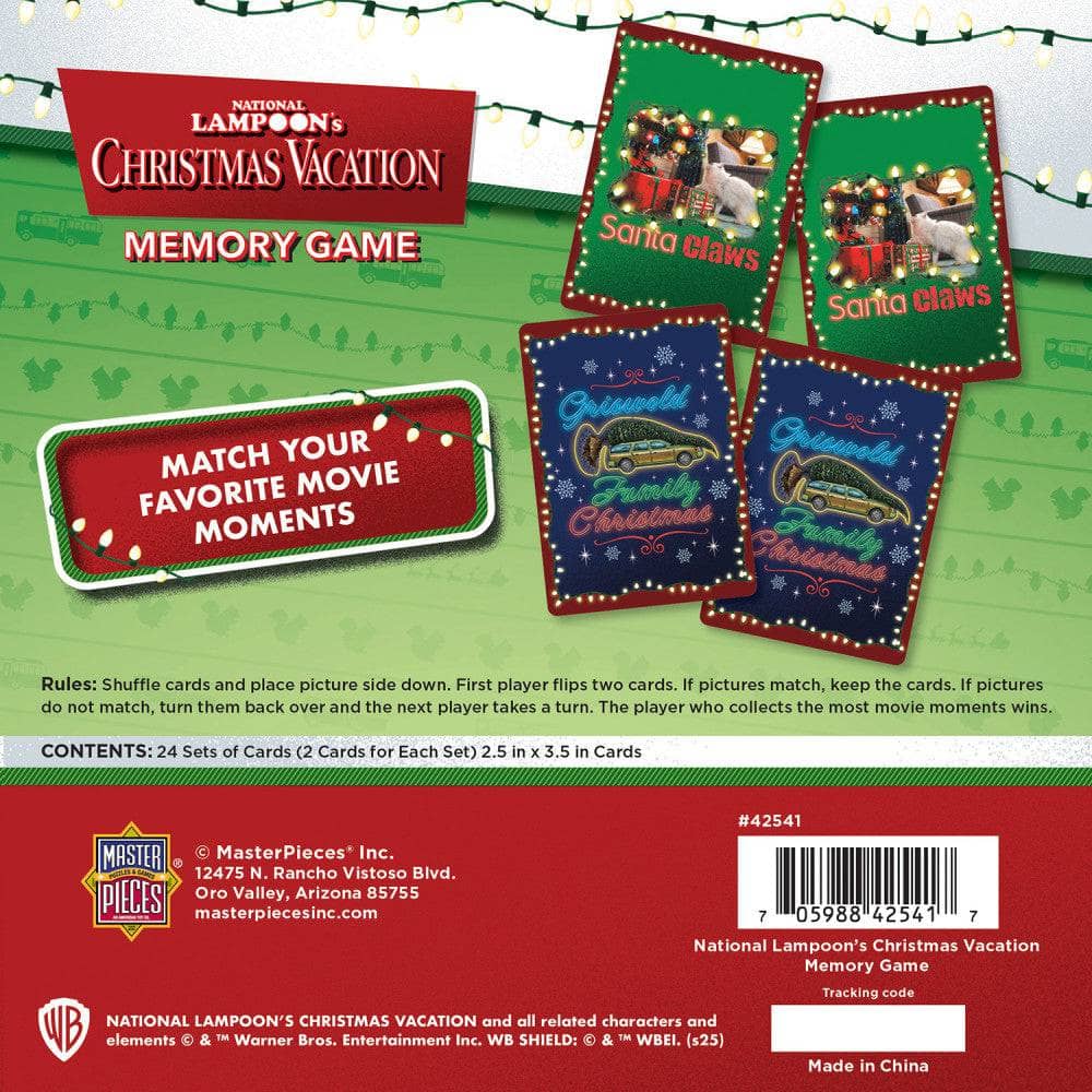National Lampoon's Christmas Vacation Memory Game - Image 3