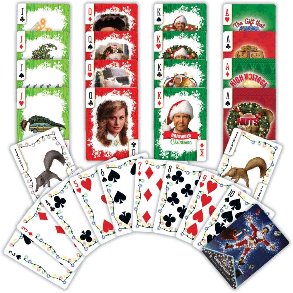 National Lampoon's Christmas Vacation Playing Cards - 54 Card Deck - Image 2