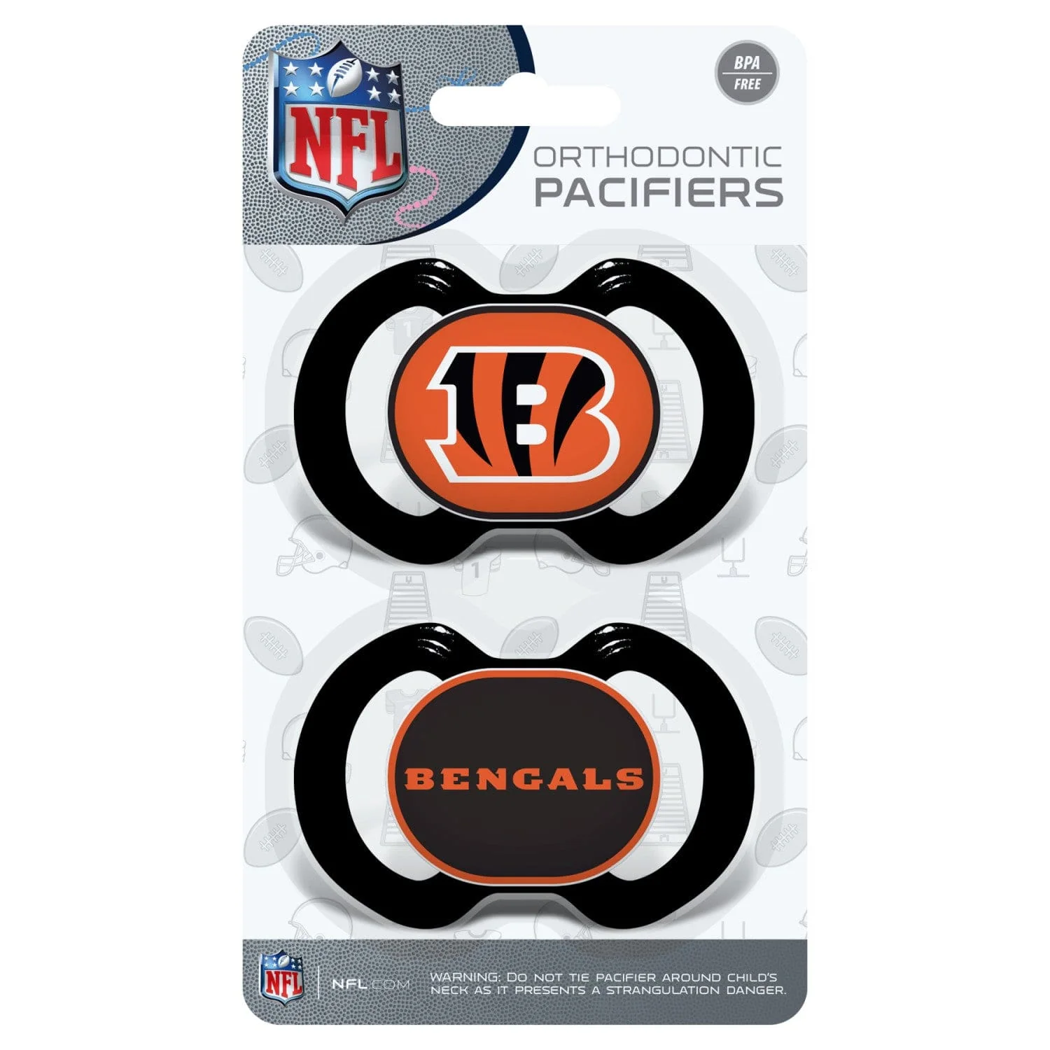 Cincinnati Bengals - Pacifier 2-Pack - Image 2