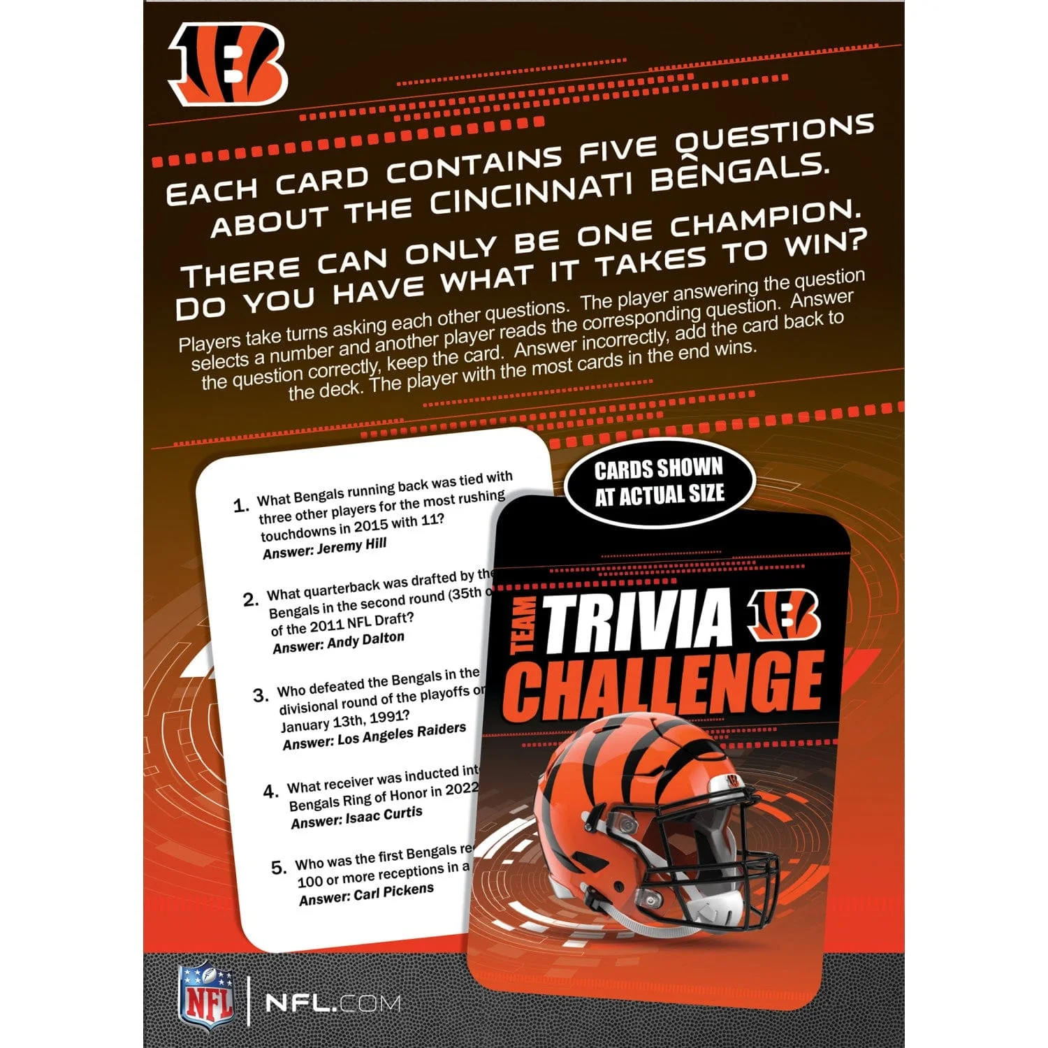 Cincinnati Bengals Trivia Challenge - Image 2