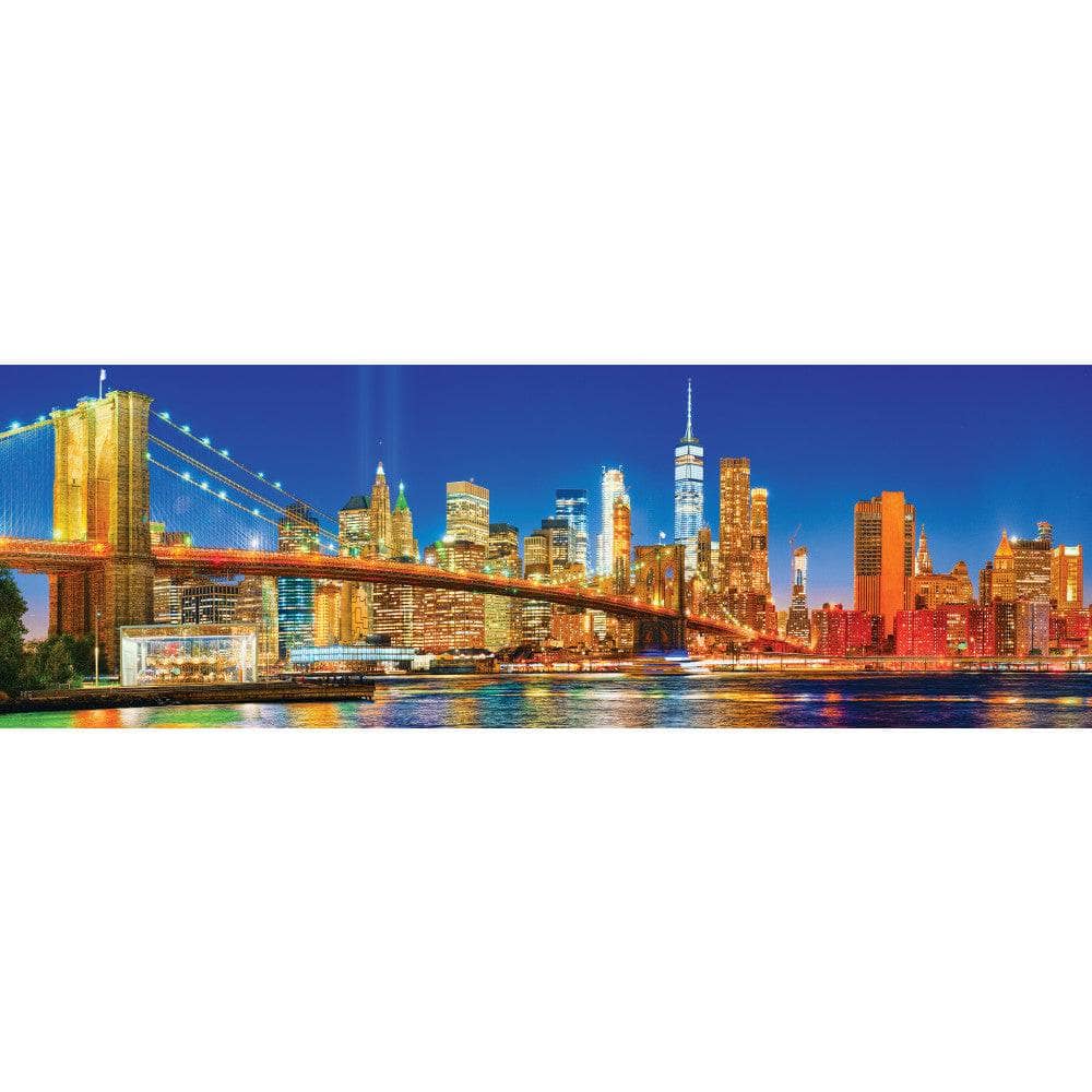 Brooklyn Bridge, New York City 1000 Piece Panoramic Jigsaw Puzzle - Image 2