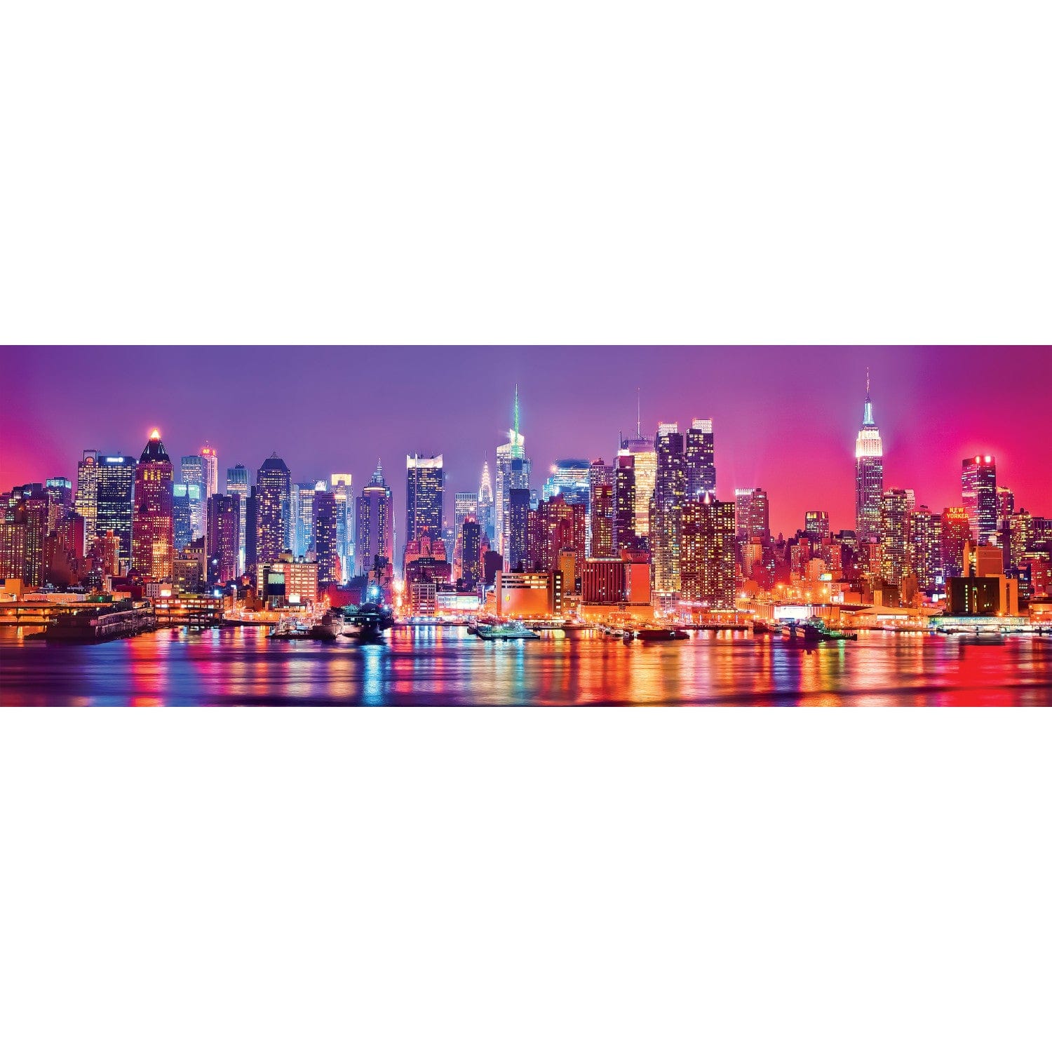 New York City, New York 1000 Piece Panoramic Jigsaw Puzzle - Image 2