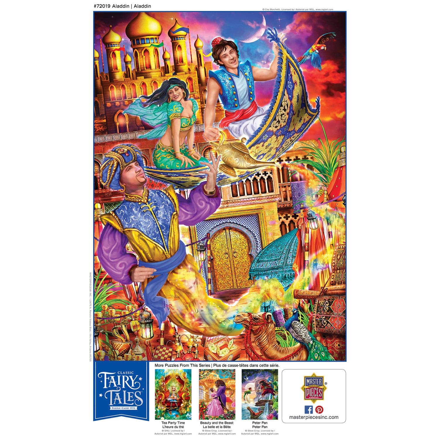 Classic Fairy Tales - Aladdin 1000 Piece Jigsaw Puzzle - Image 4