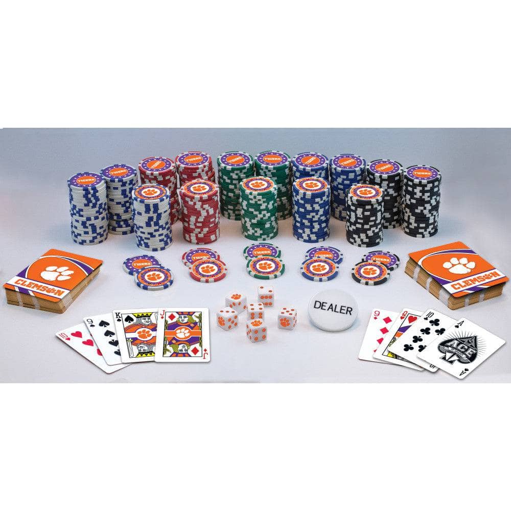Clemson Tigers 300 Piece Poker Set - Image 2