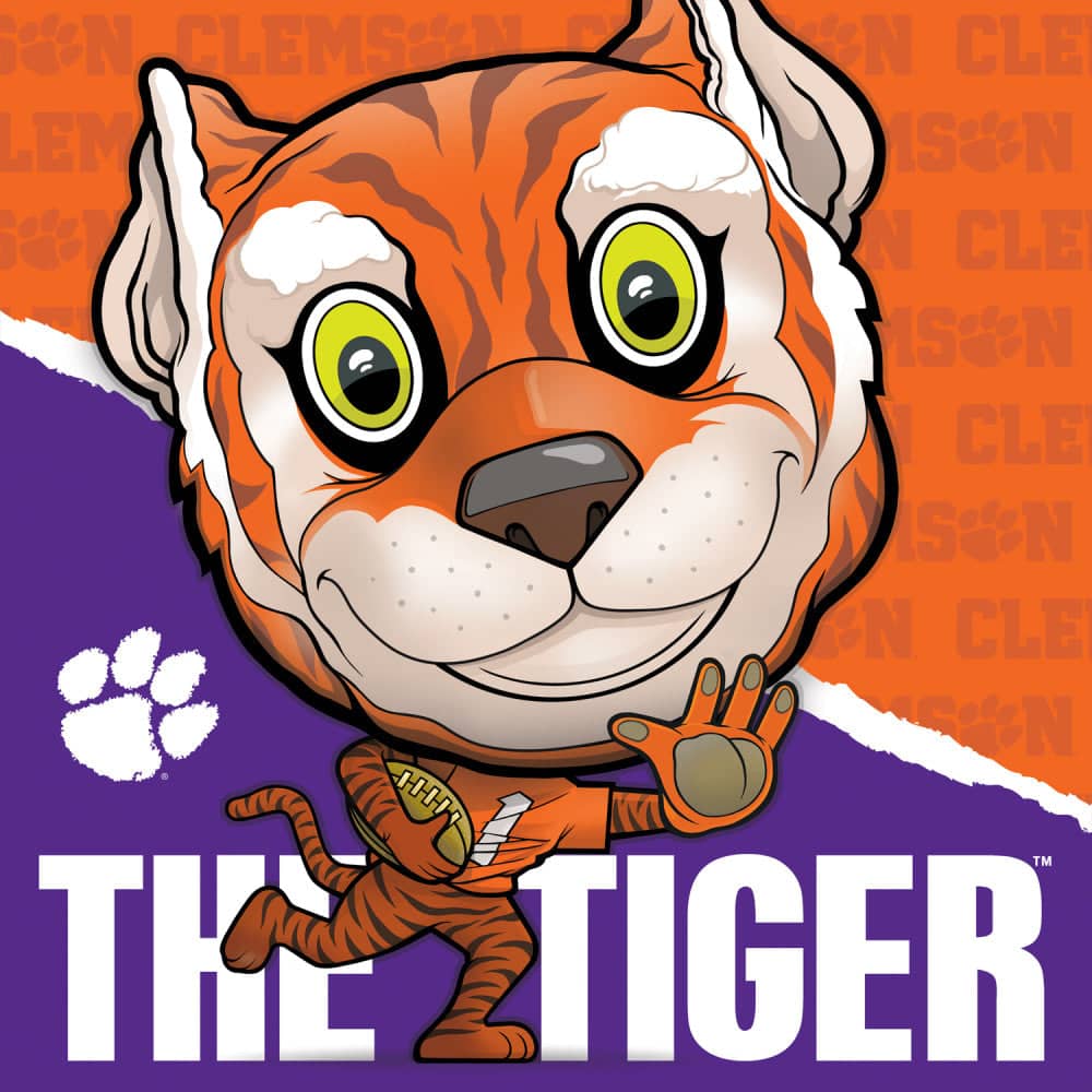 Clemson Tigers - NCAA Mascot 100 Piece Jigsaw Puzzle - Image 2