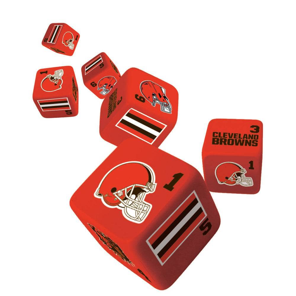 Cleveland Browns Dice Set - 19mm - Image 2