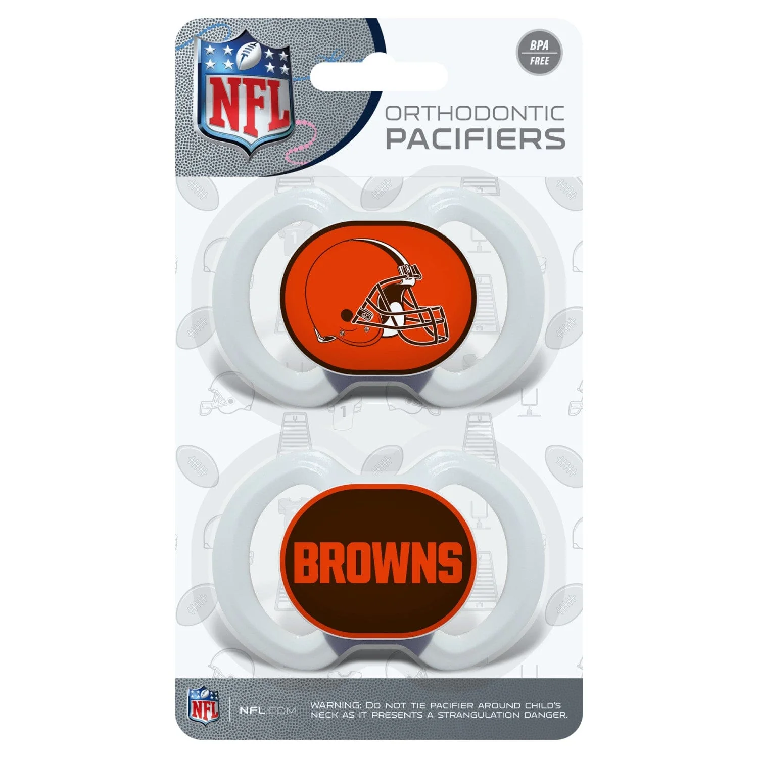 Cleveland Browns - Pacifier 2-Pack - Image 2