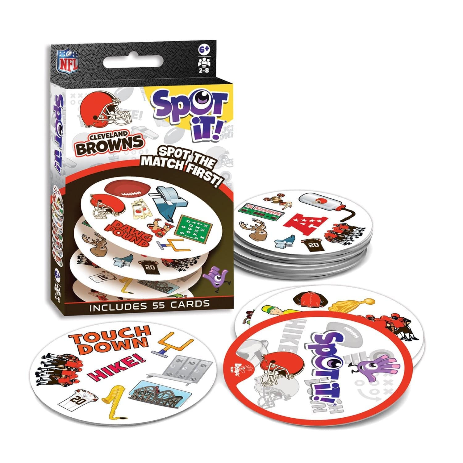 Cleveland Browns Spot It! Card Game - Image 2