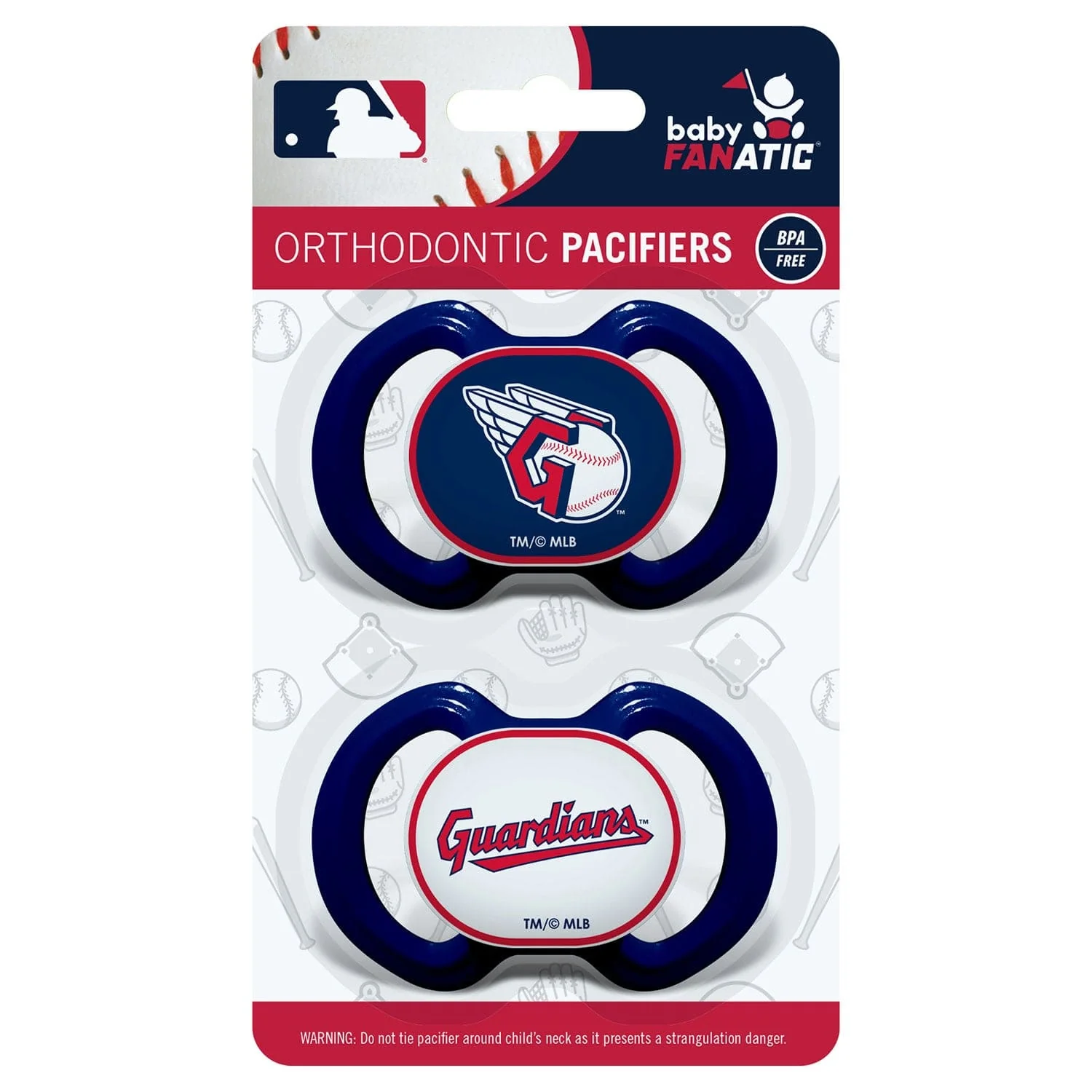 Cleveland Guardians - Pacifier 2-Pack - Image 2