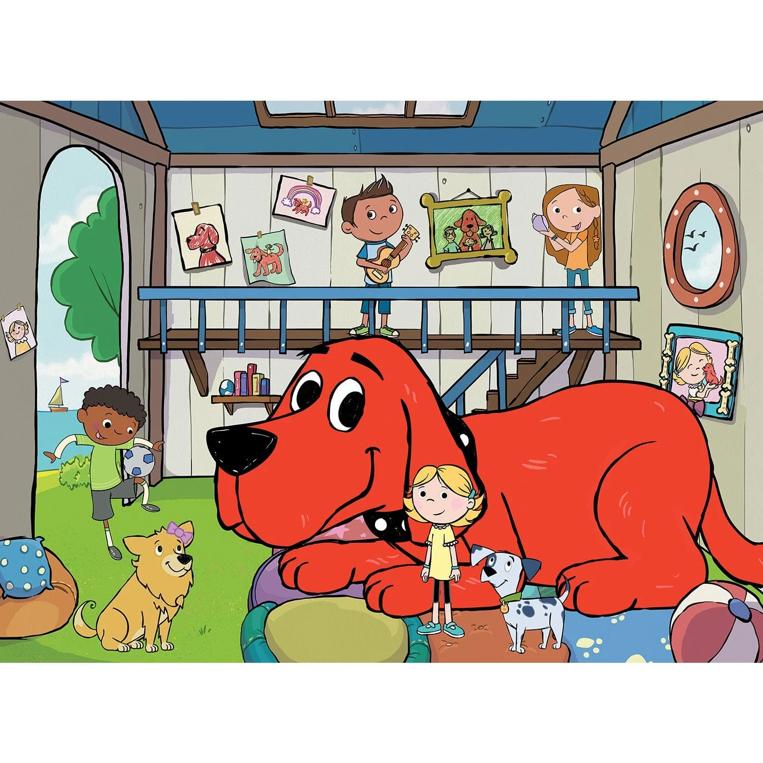 Clifford - Doghouse 24 Piece Jigsaw Puzzle - Image 2