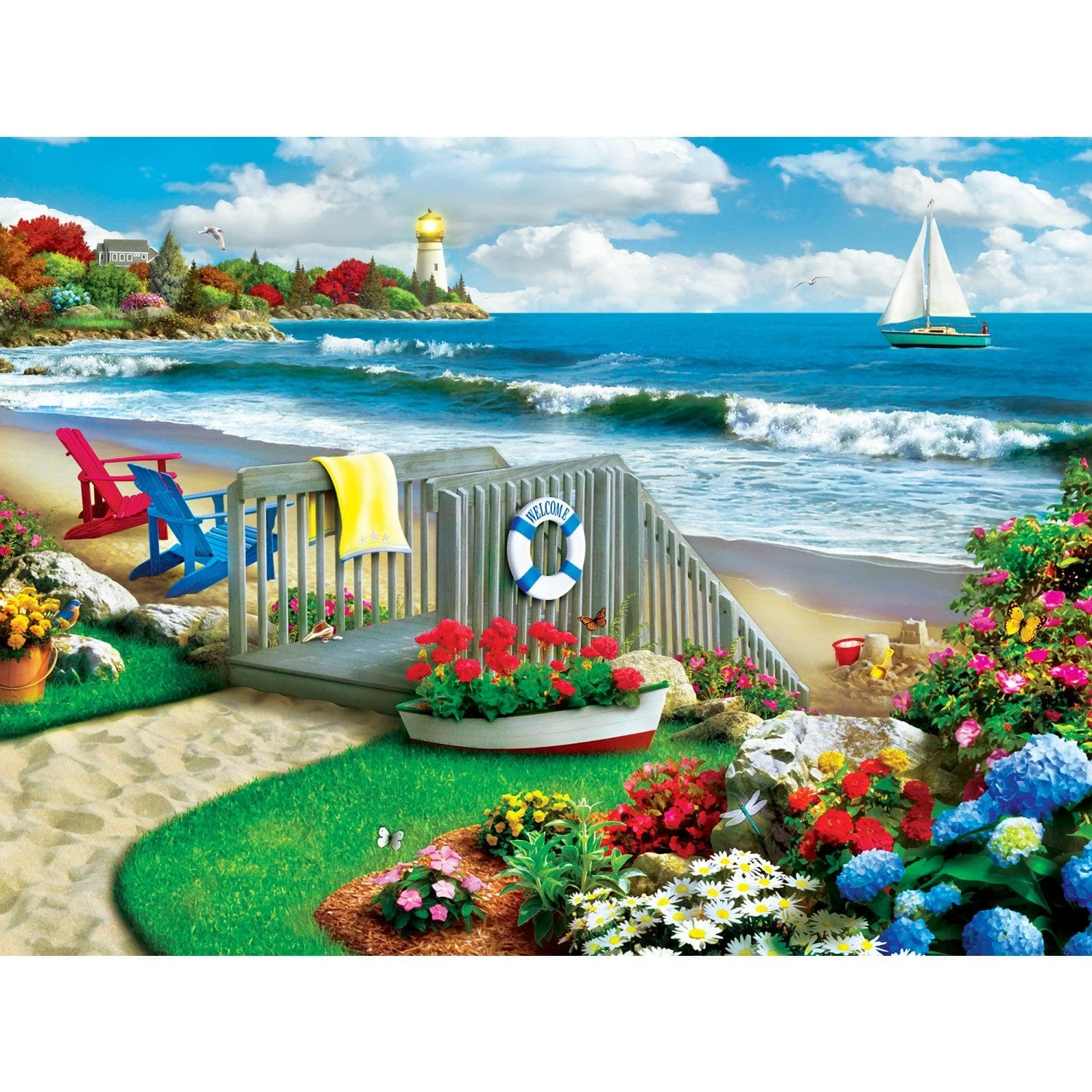 Coastal Getaway - Jigsaw Puzzle