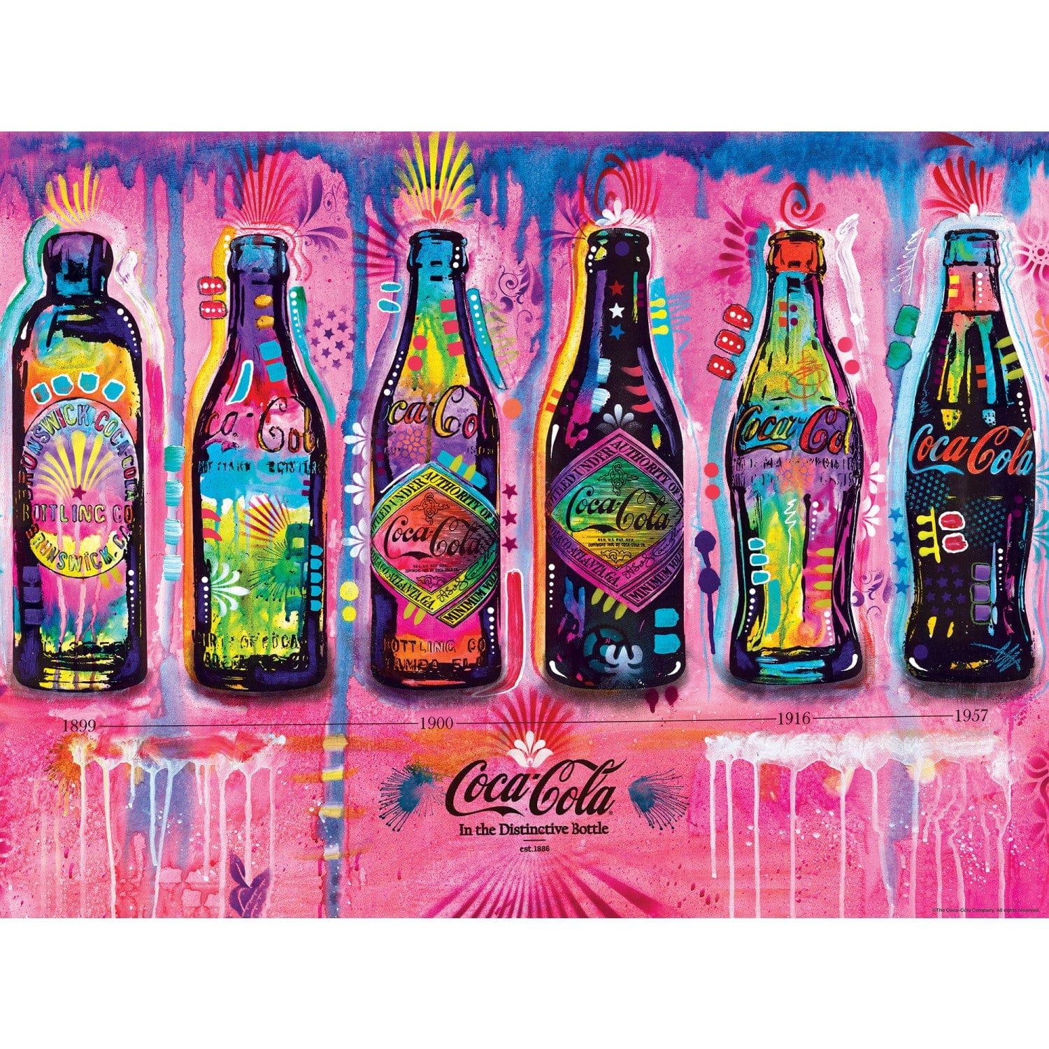 Coca-Cola - Bottles 300 Piece EZ Grip Jigsaw Puzzle - Image 2