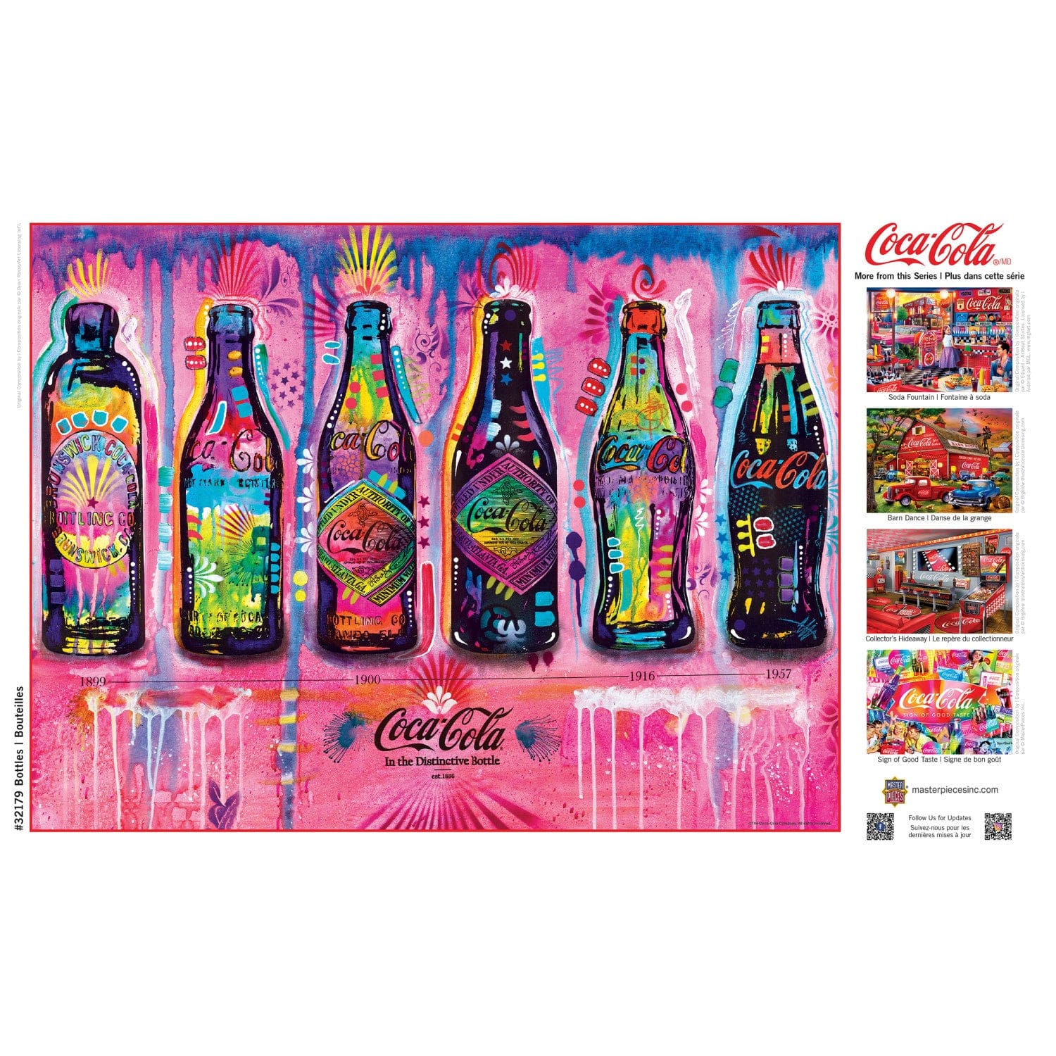 Coca-Cola - Bottles 300 Piece EZ Grip Jigsaw Puzzle - Image 4