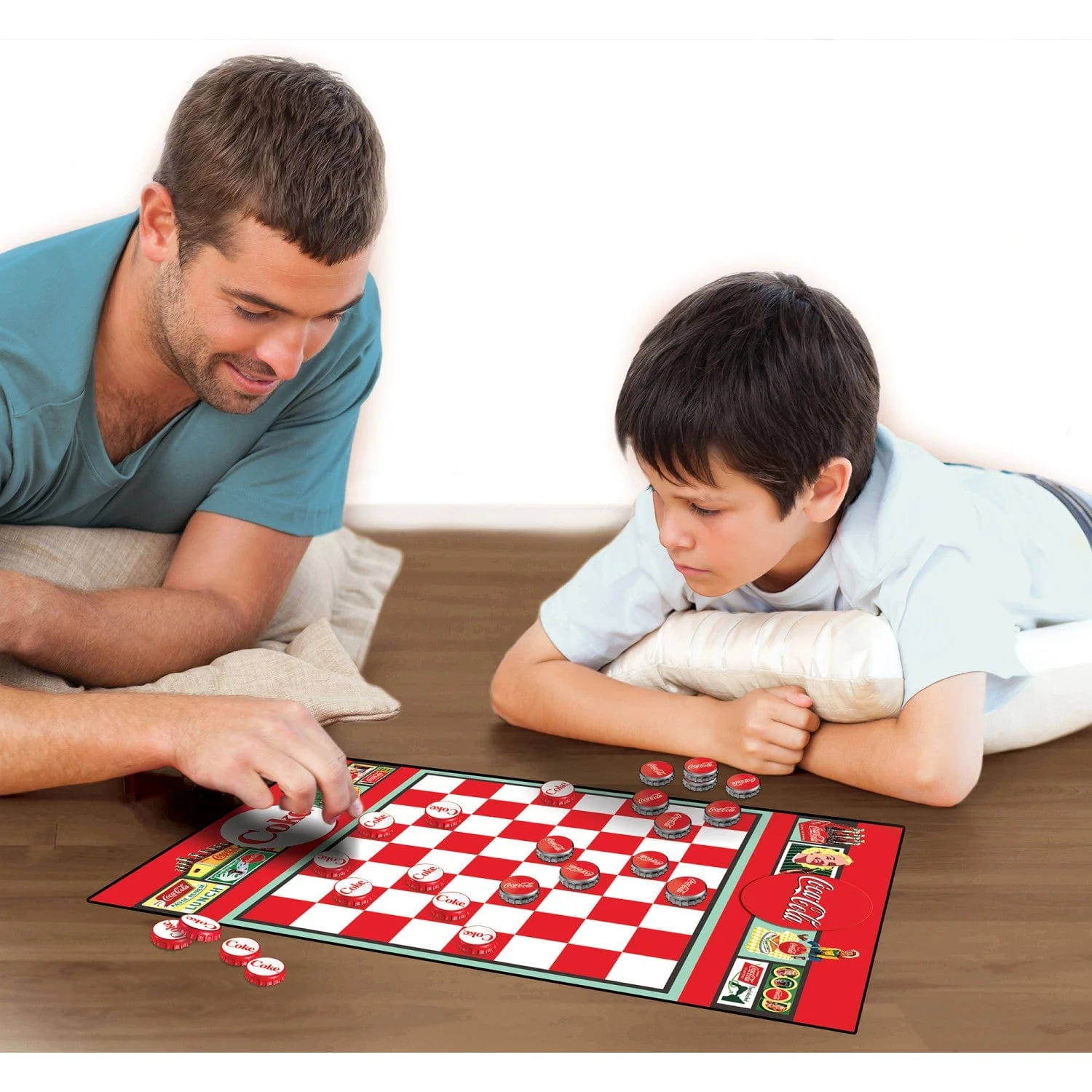 Coca-Cola Checkers Board Game - Image 4
