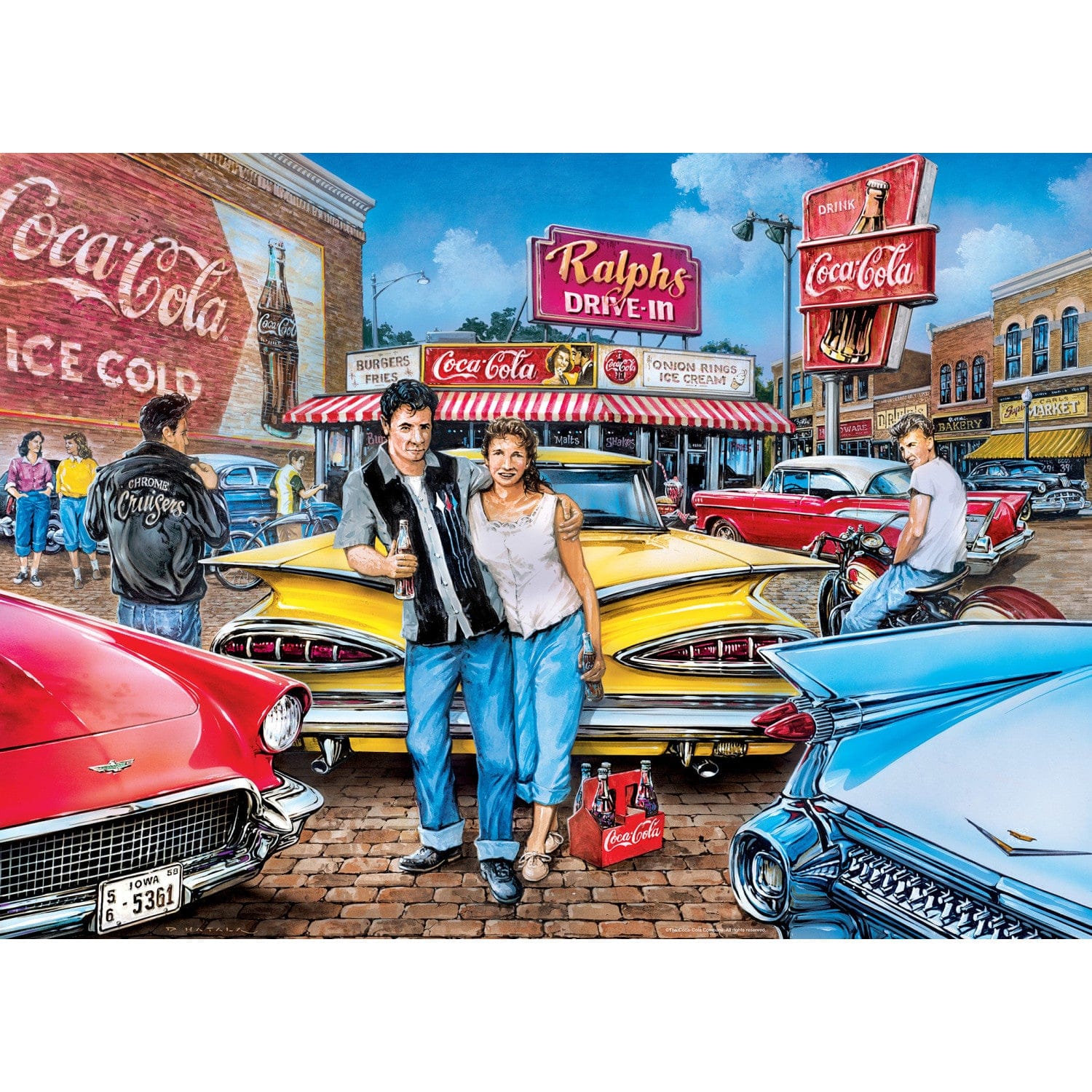 Coca-Cola - Drive Through 1000 Piece Jigsaw Puzzle - Image 2