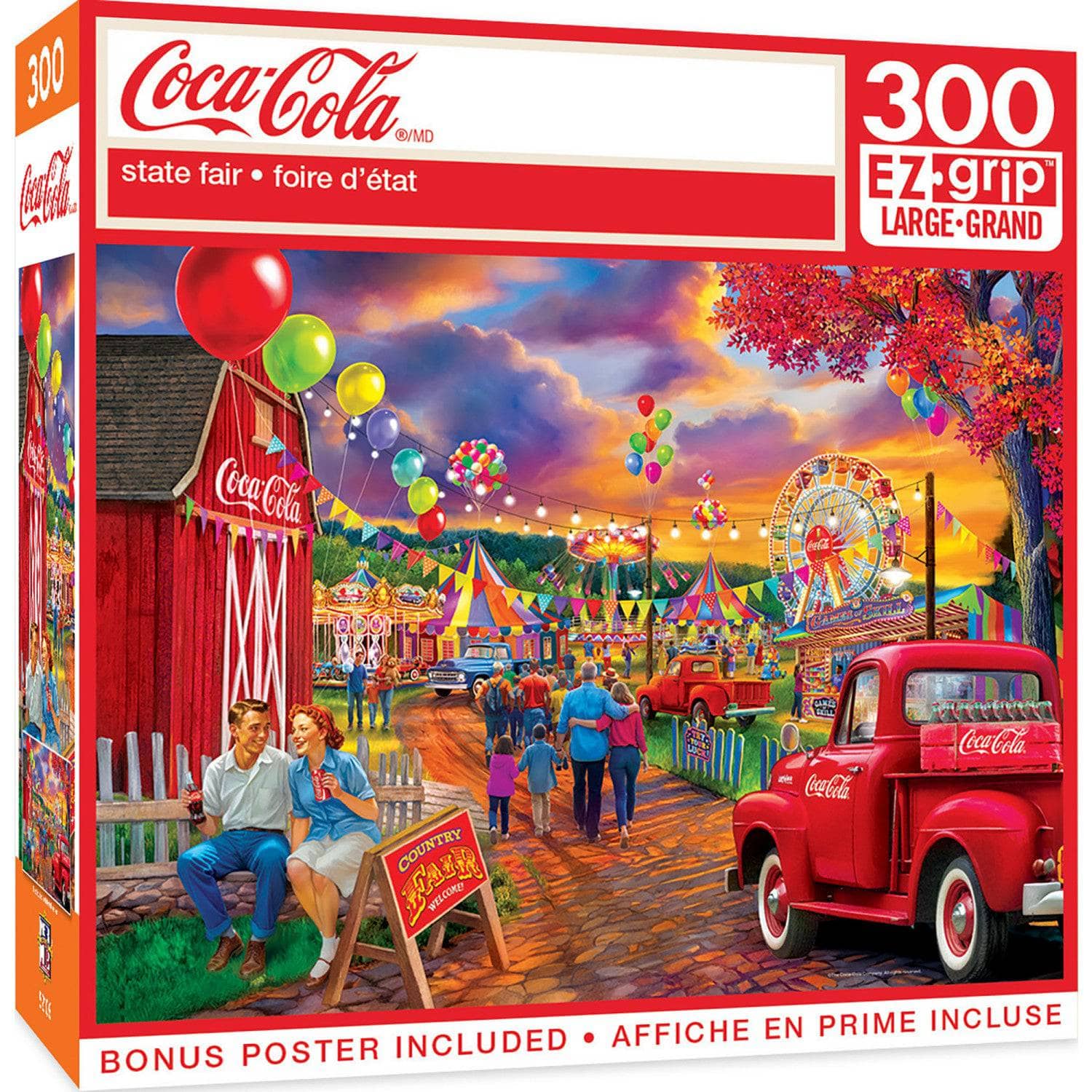 Coca-Cola - State Fair 300 Piece EZ Grip Jigsaw Puzzle