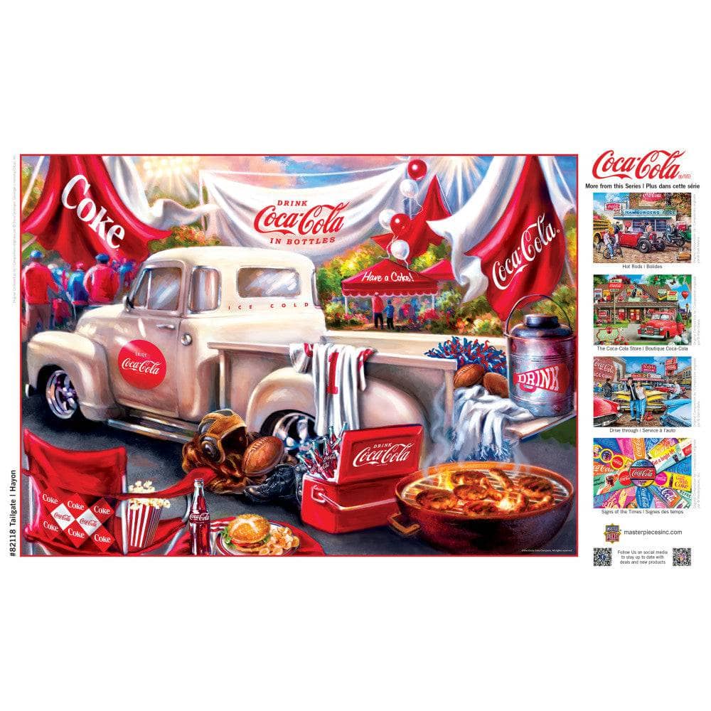 Coca-Cola - Tailgate 1000 Piece Jigsaw Puzzle - Image 4