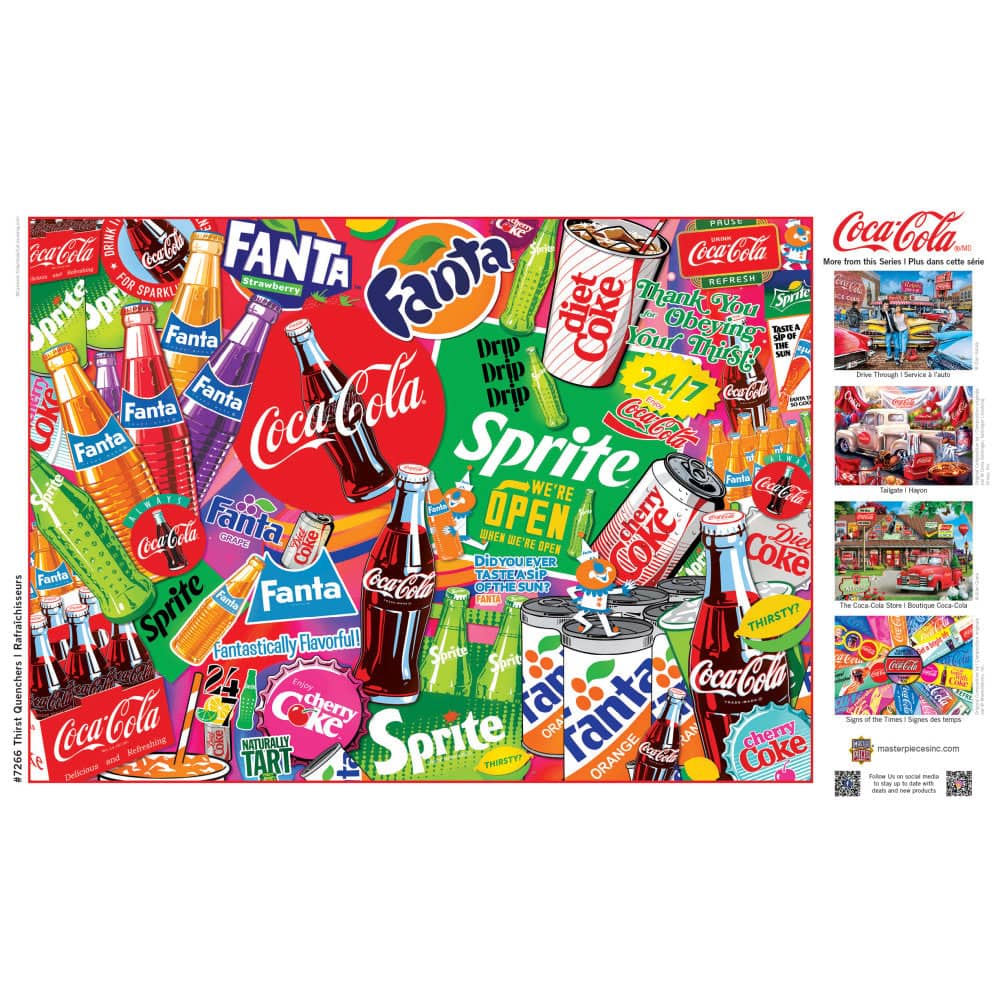 Coca-Cola - Taste the Feeling 1000 Piece Jigsaw Puzzle - Image 4