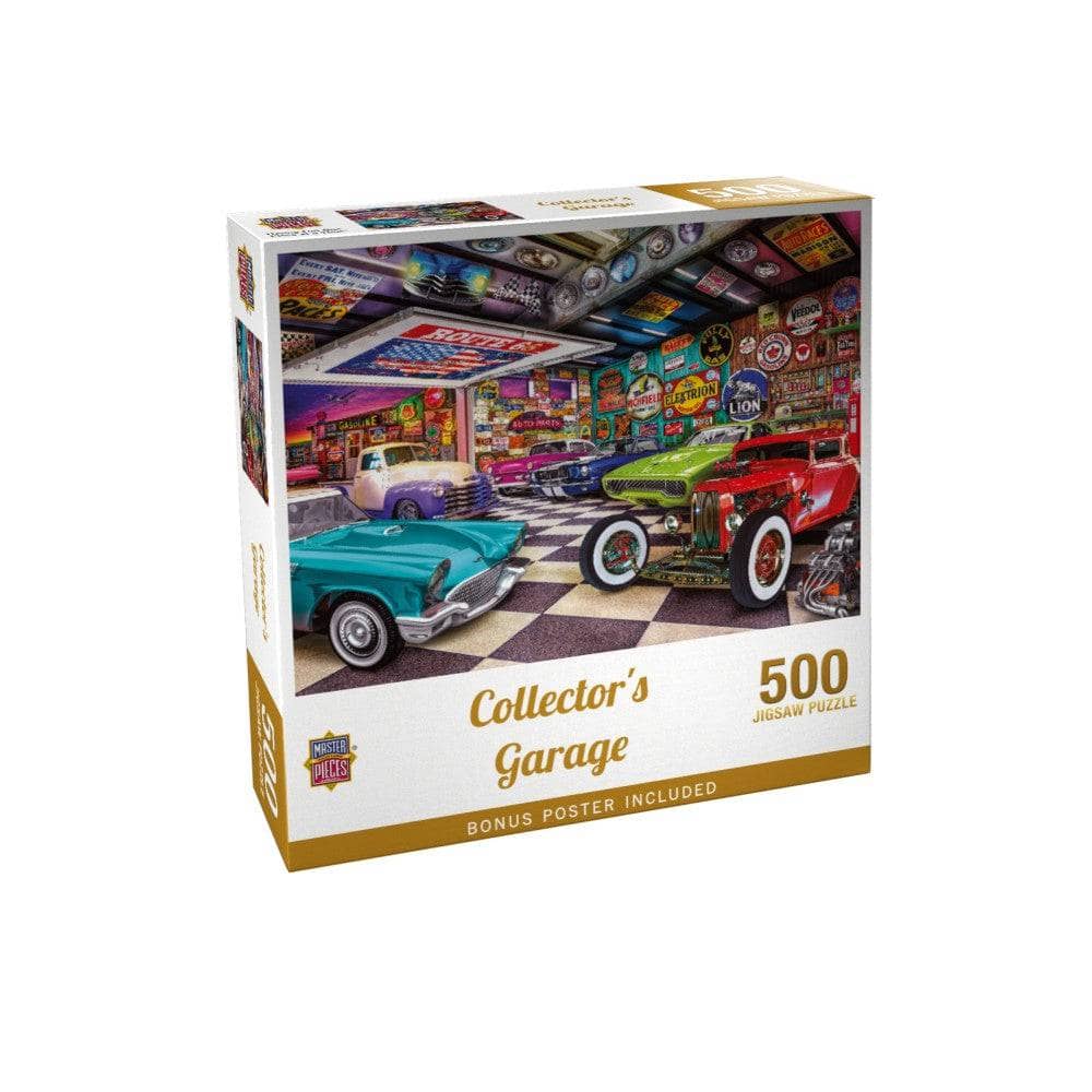 Collector's Garage - Jigsaw Puzzle - Image 3
