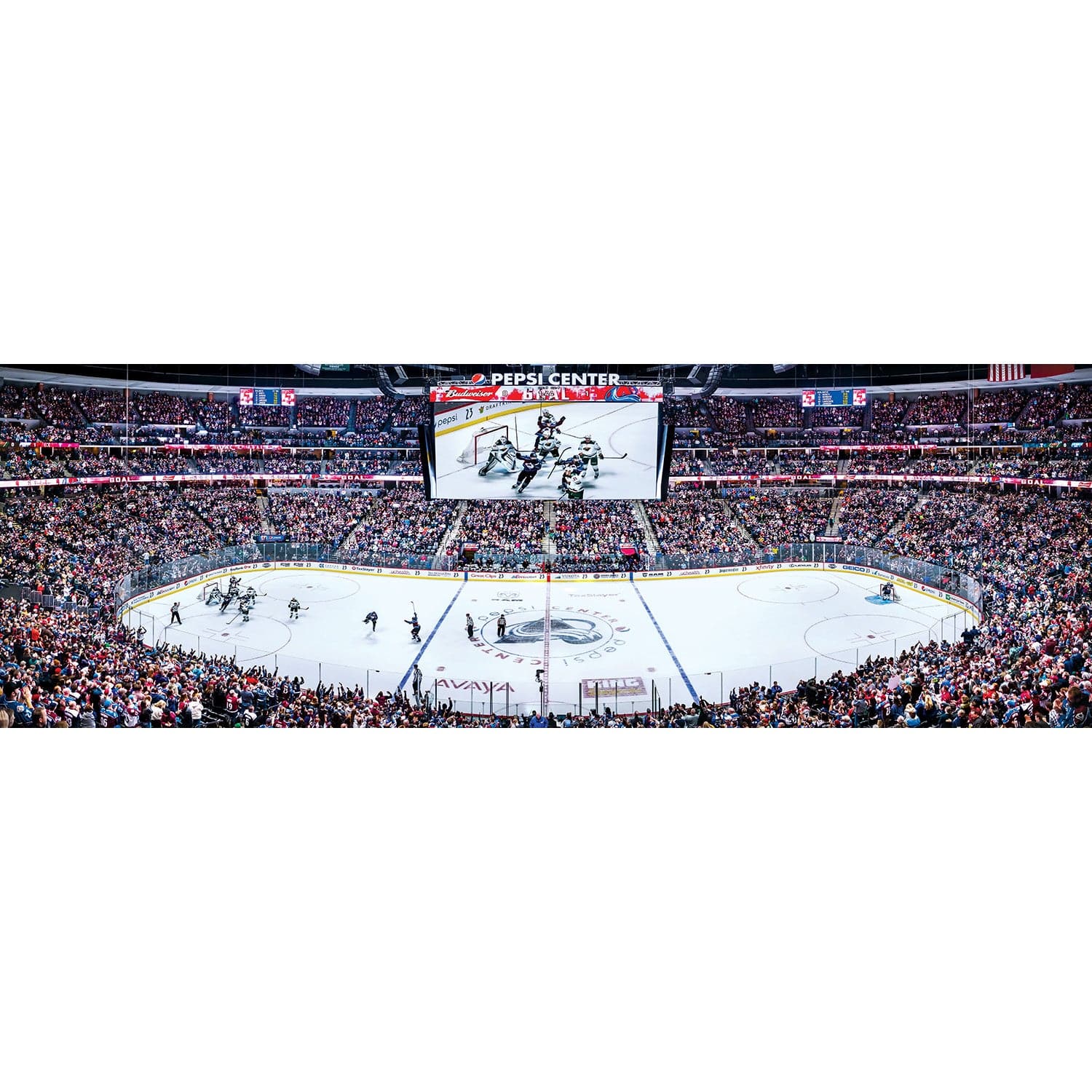 Colorado Avalanche - 1000 Piece Panoramic Jigsaw Puzzle - Image 2