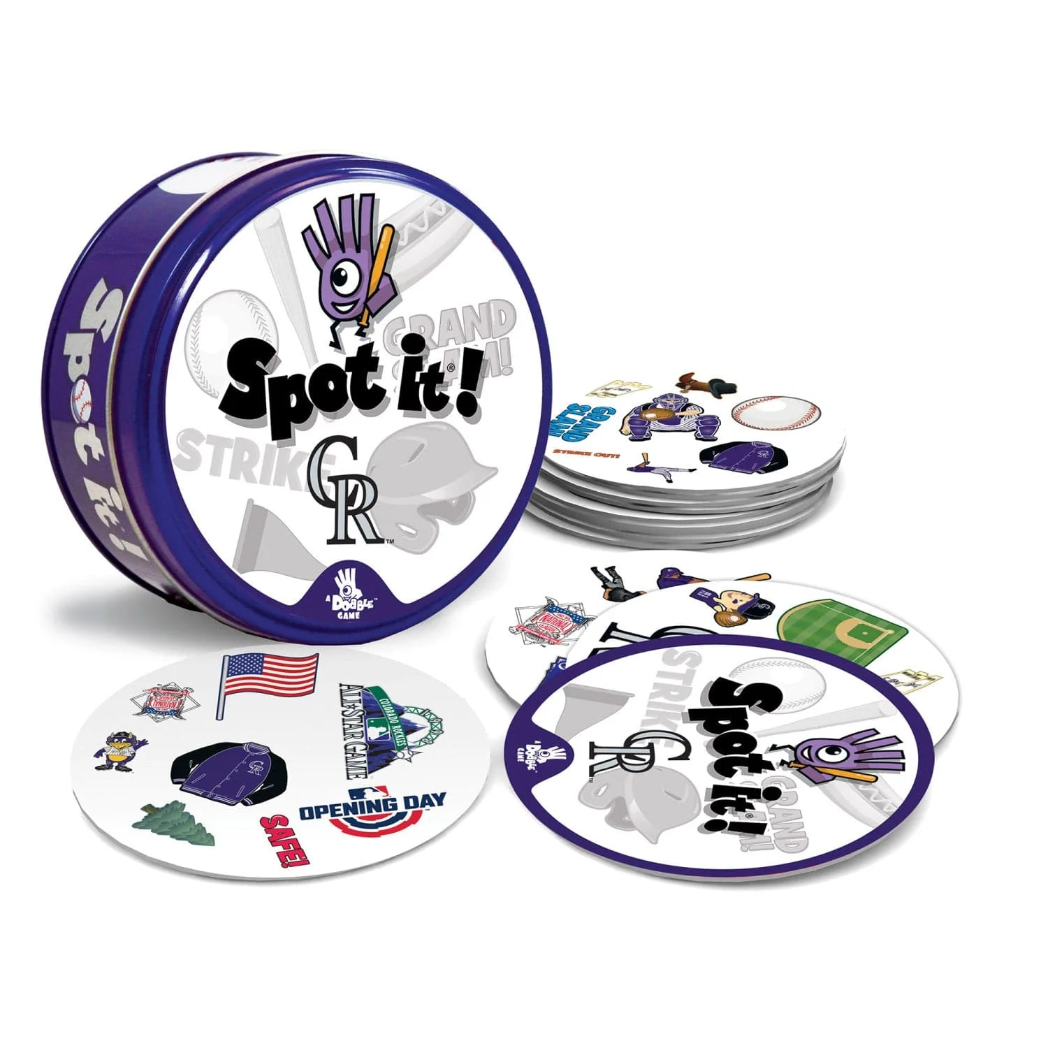 Colorado Rockies Spot It! Card Game - Image 2