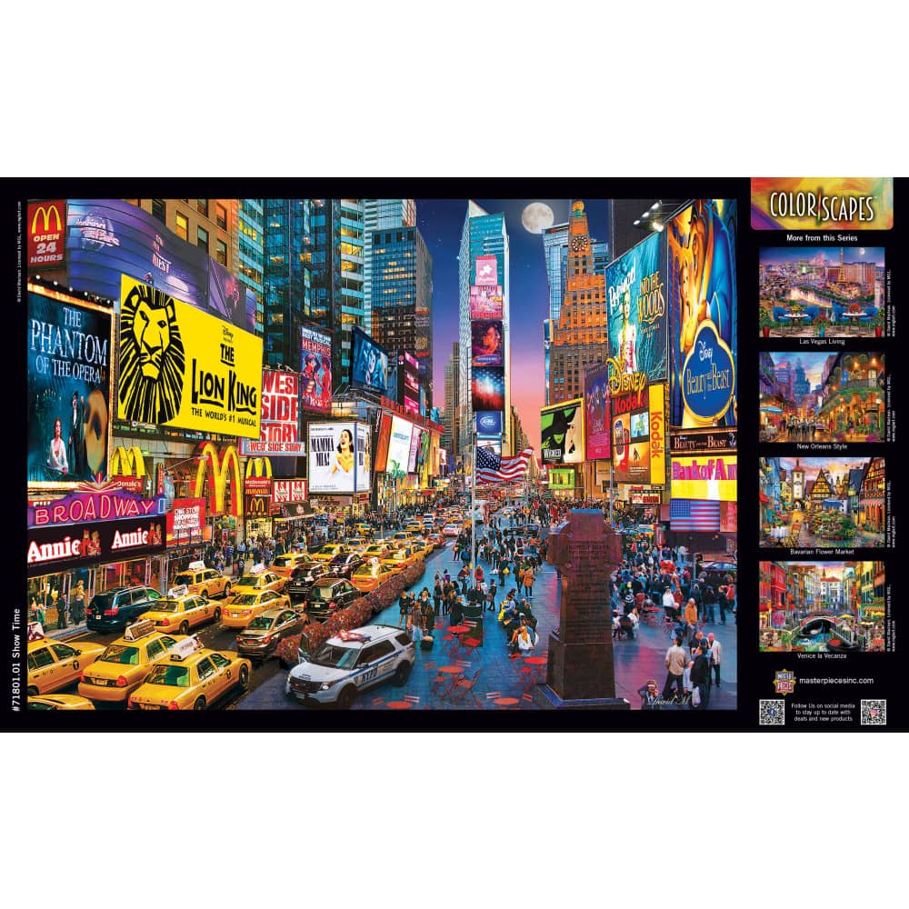 Colorscapes - Show Time 1000 Piece Jigsaw Puzzle - Image 4