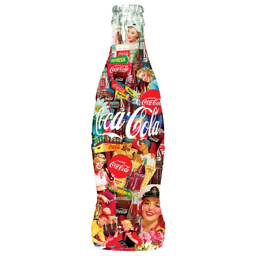 Shapes - Coca-Cola Bottle 500 Piece Jigsaw Puzzle - Image 2