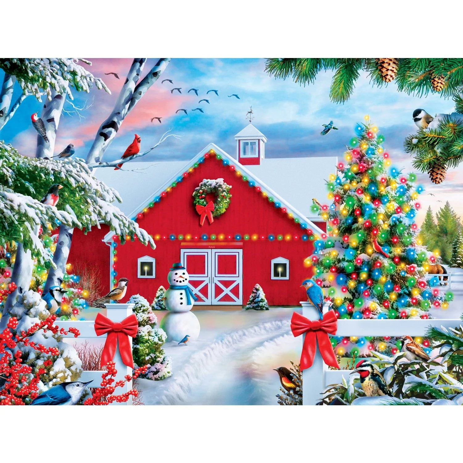 Country Christmas - Jigsaw Puzzle