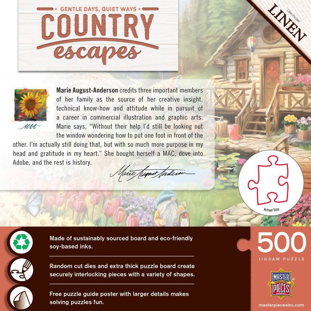 Country Escapes - Gentle Days, Quiet Ways 500 Piece Jigsaw Puzzle - Image 3