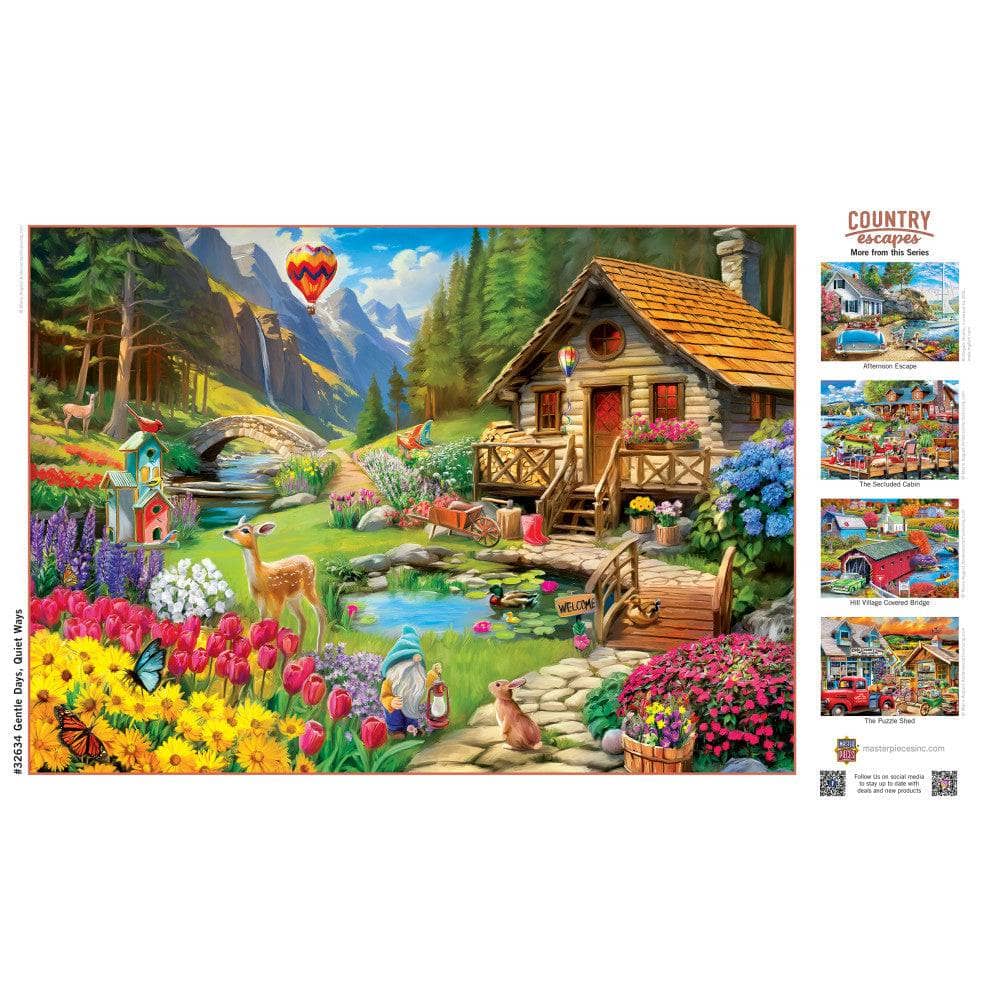 Country Escapes - Gentle Days, Quiet Ways 500 Piece Jigsaw Puzzle - Image 4