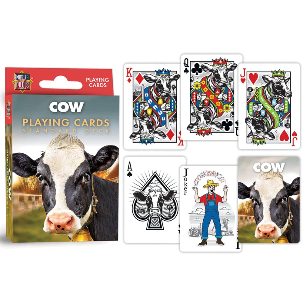 Cow Playing Cards - 54 Card Deck - Image 3