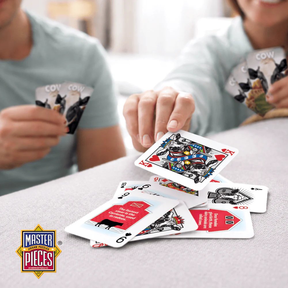 Cow Playing Cards - 54 Card Deck - Image 4