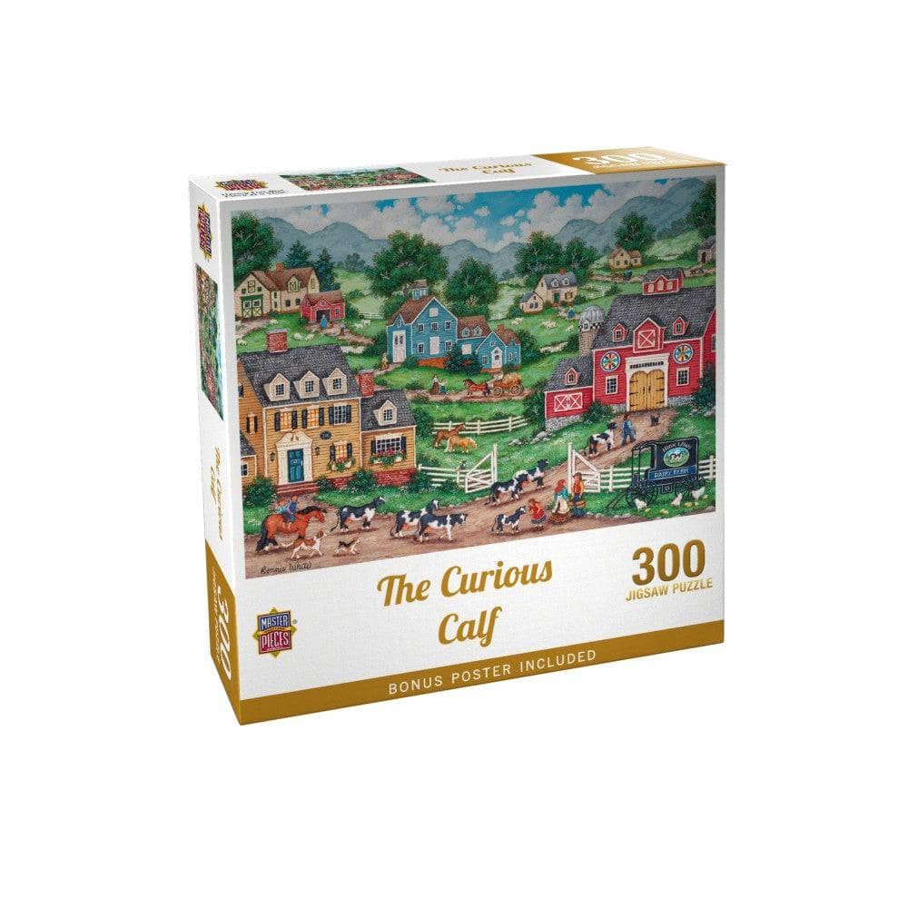 The Curious Calf - Jigsaw Puzzle - Image 2