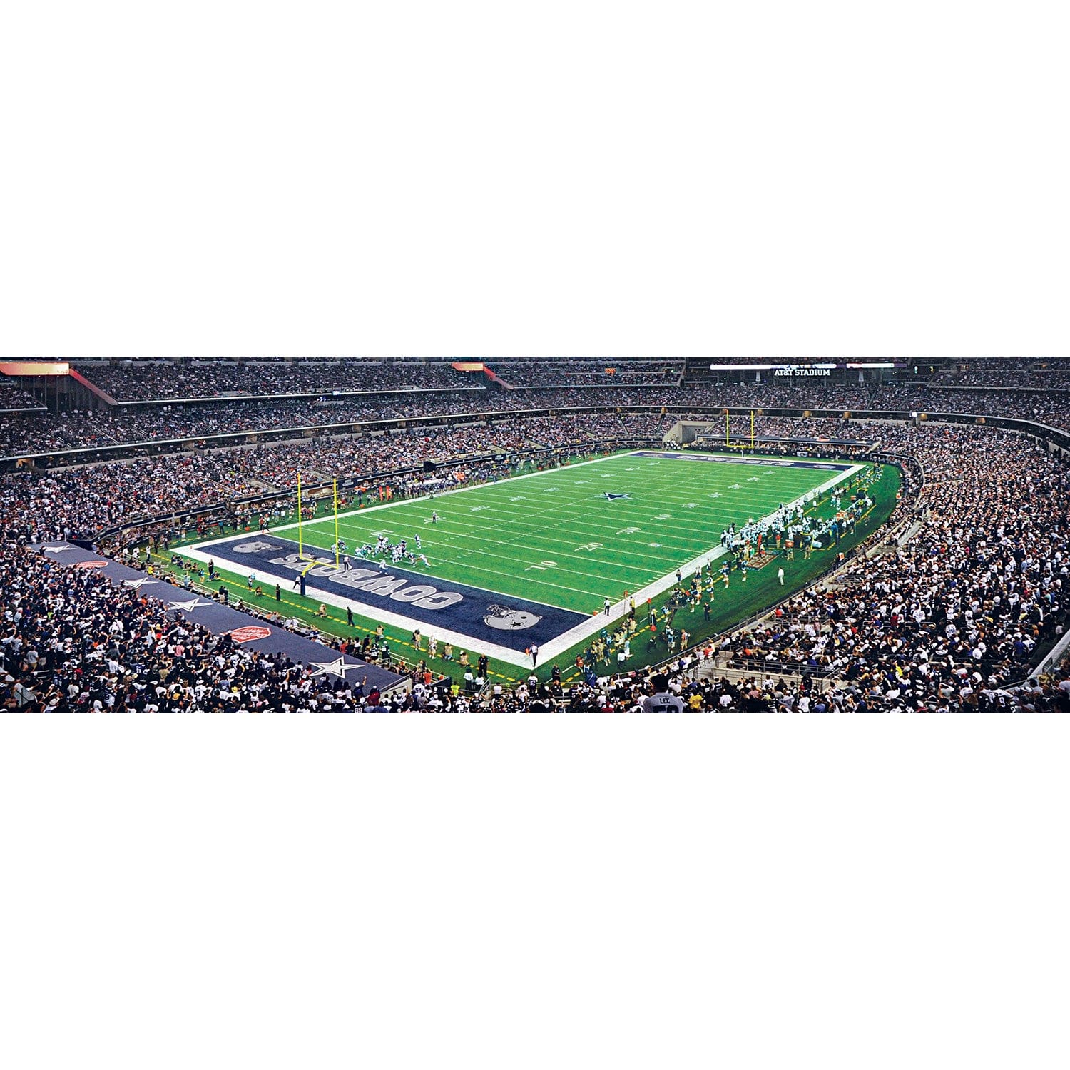 Dallas Cowboys - 1000 Piece Panoramic Jigsaw Puzzle - Image 2