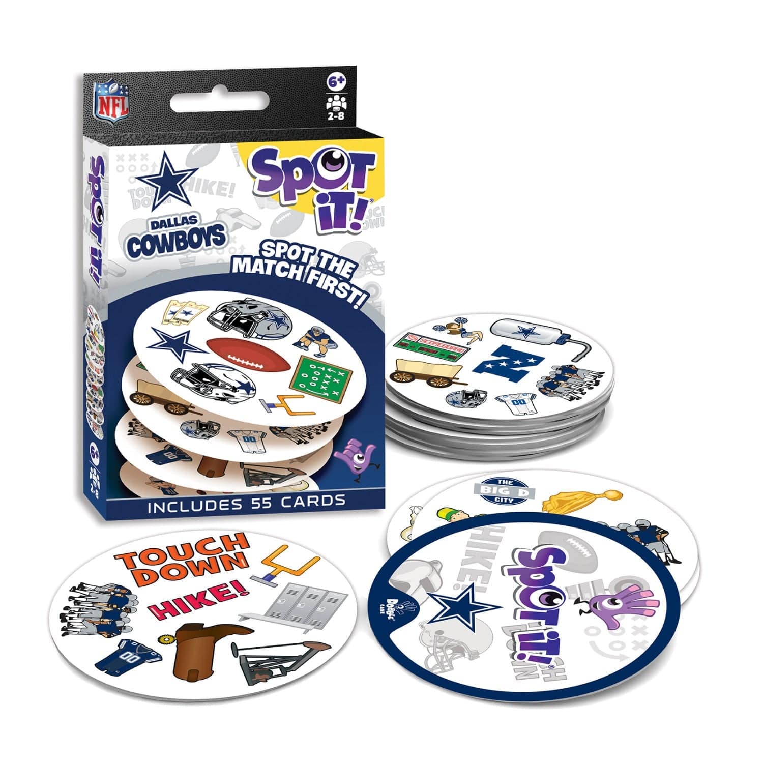 Dallas Cowboys Spot It! Card Game - Image 2