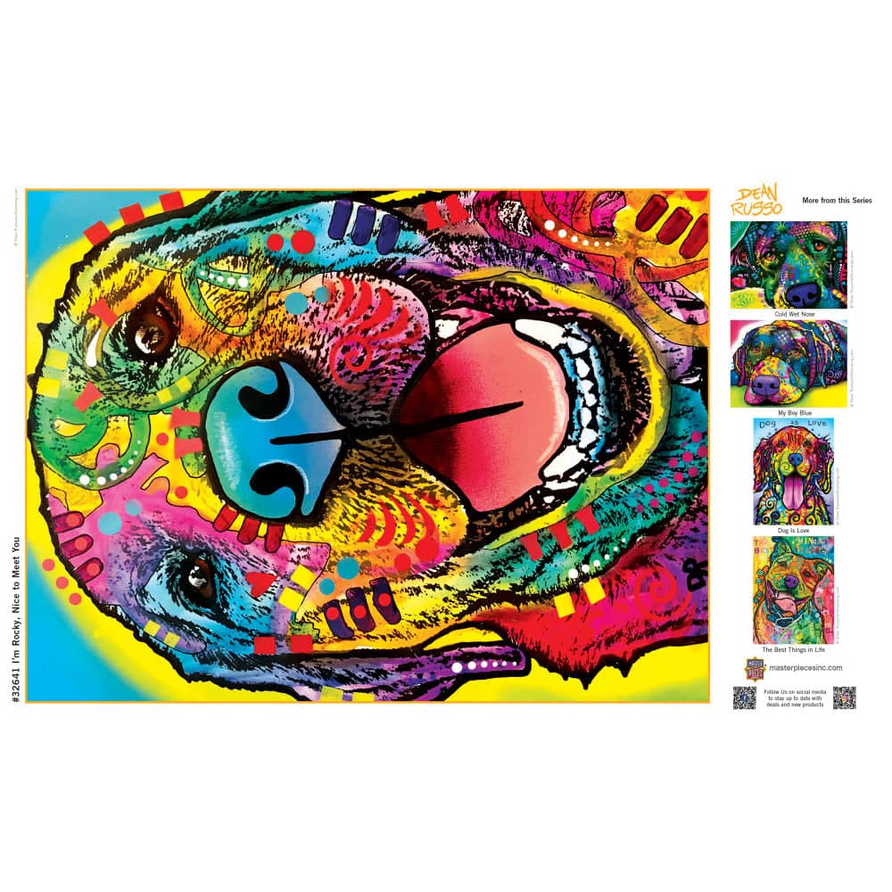 Dean Russo - I'm Rocky, Nice to Meet You 300 Piece EZ Grip Jigsaw Puzzle - Image 4